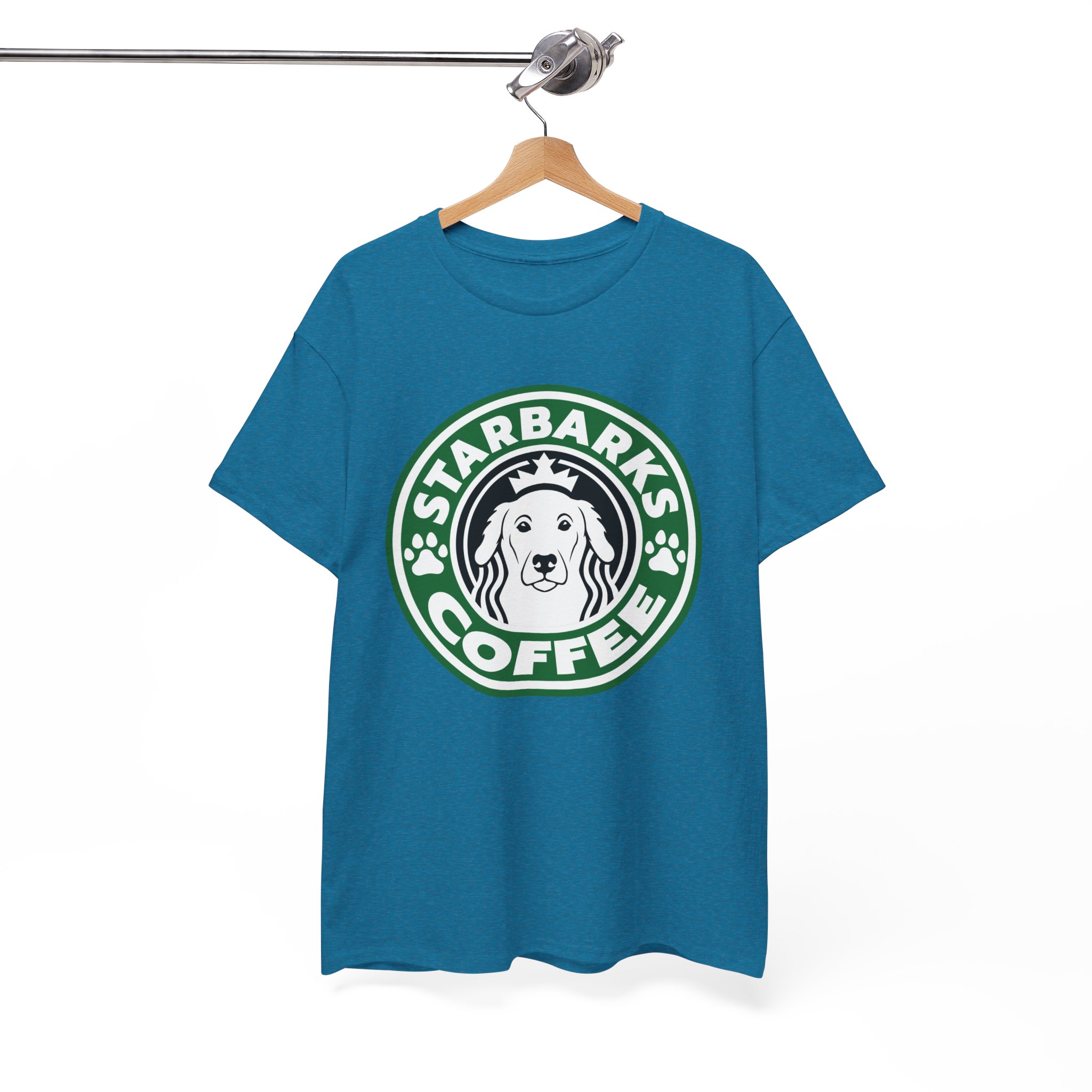 Starbarks Coffee Dog Lover T-Shirt - Image 8