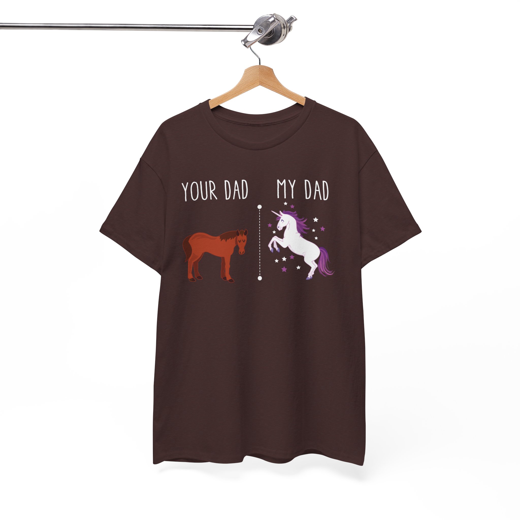 Your Dad / My Dad Funny Father’s Day T-Shirt - Image 2