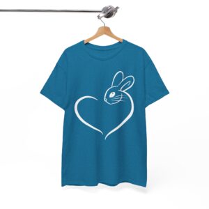 Bunny Rabbit Heart Love T‑Shirt