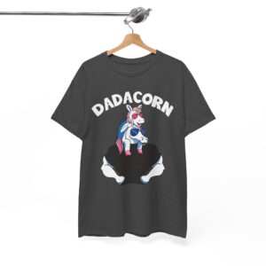 Dadacorn Funny Unicorn Dad Tee for Father’s Day