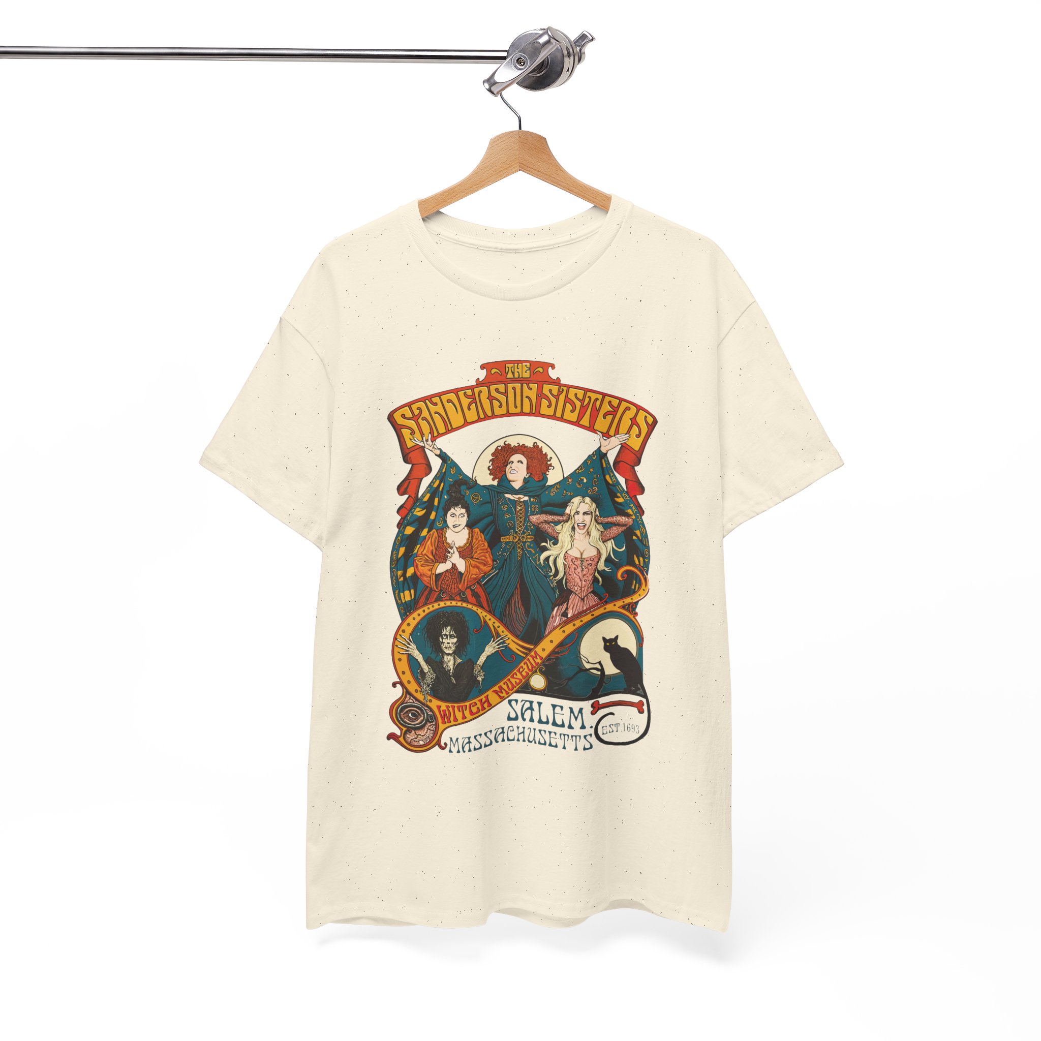 Witches of Sanderson Sisters Retro Halloween Spellbound T-Shirt