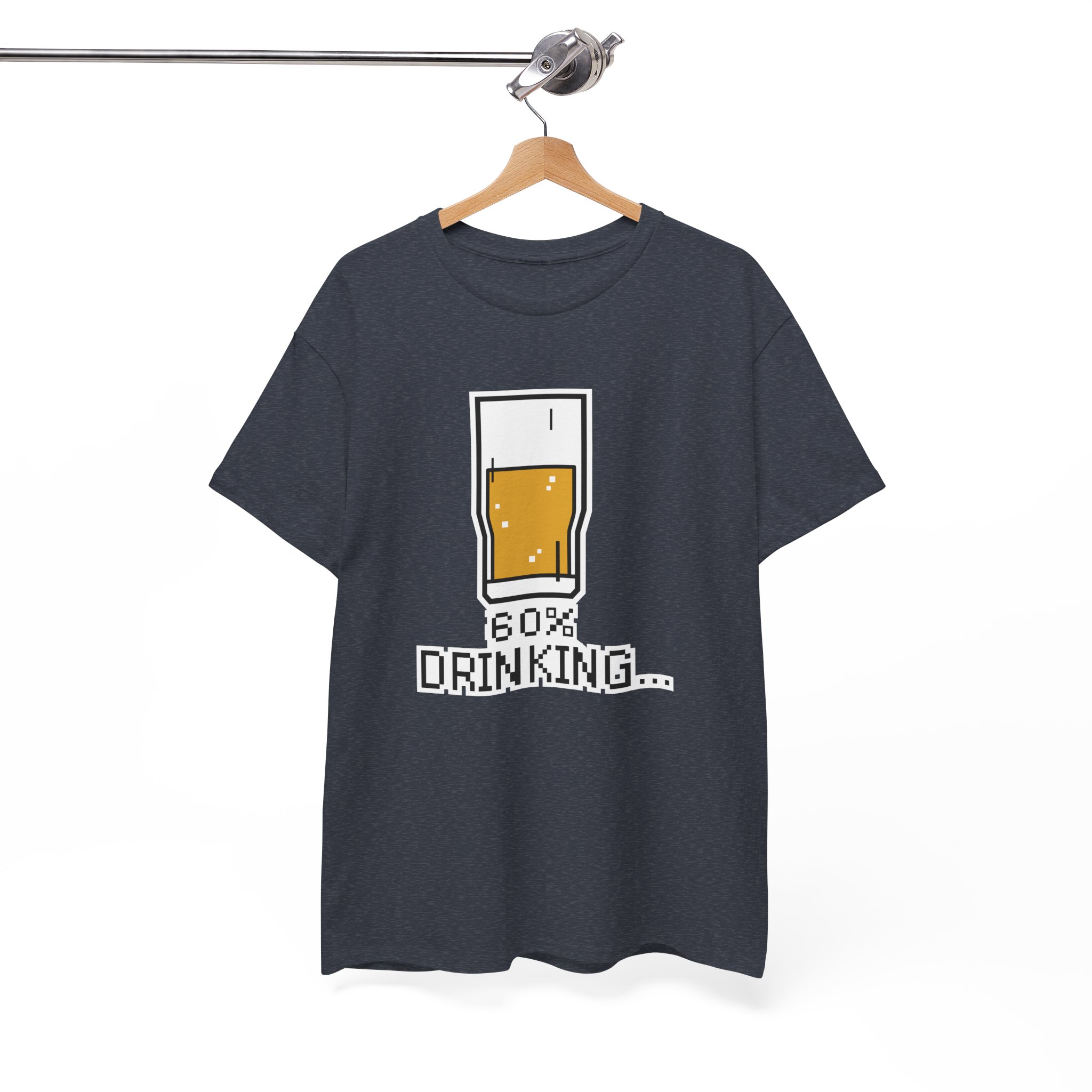 Beer 60% Drinking Team T-Shirt - Image 13