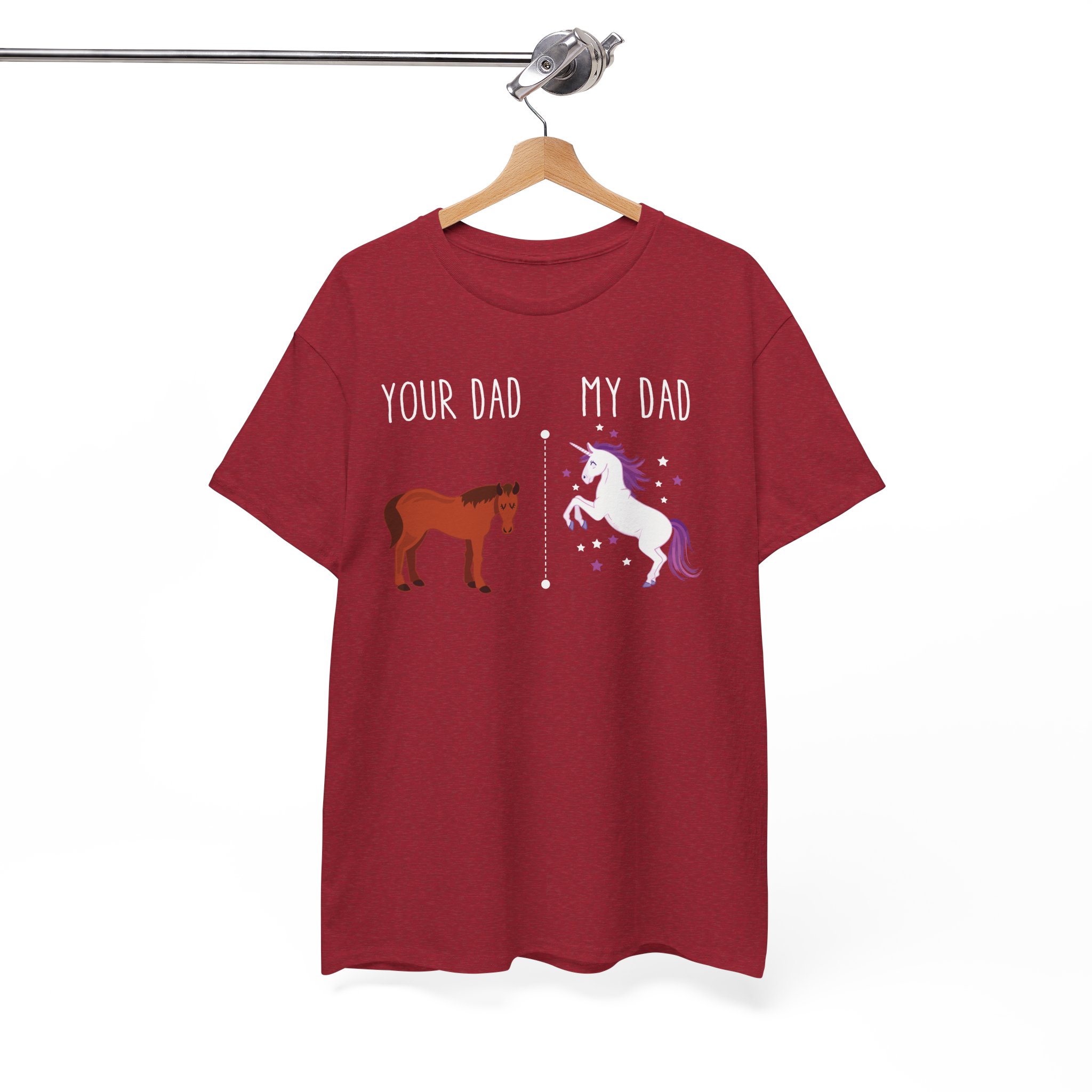 Your Dad / My Dad Funny Father’s Day T-Shirt - Image 11