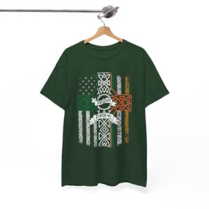 Celtic Cross Irish Pride T‑Shirt