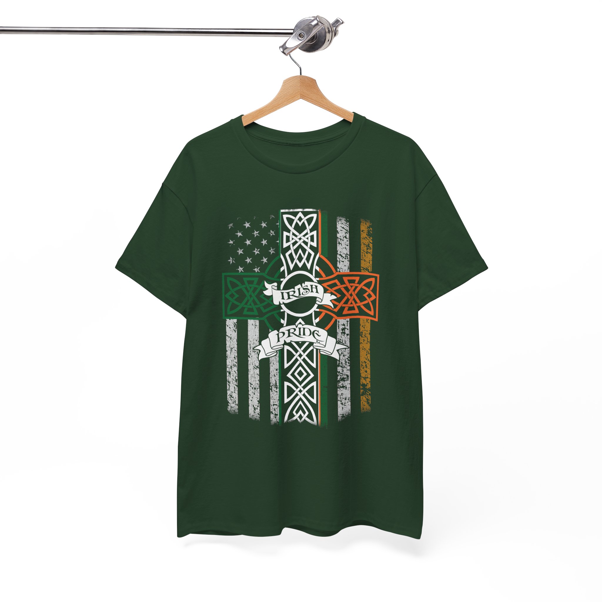 Celtic Cross Irish Pride T‑Shirt