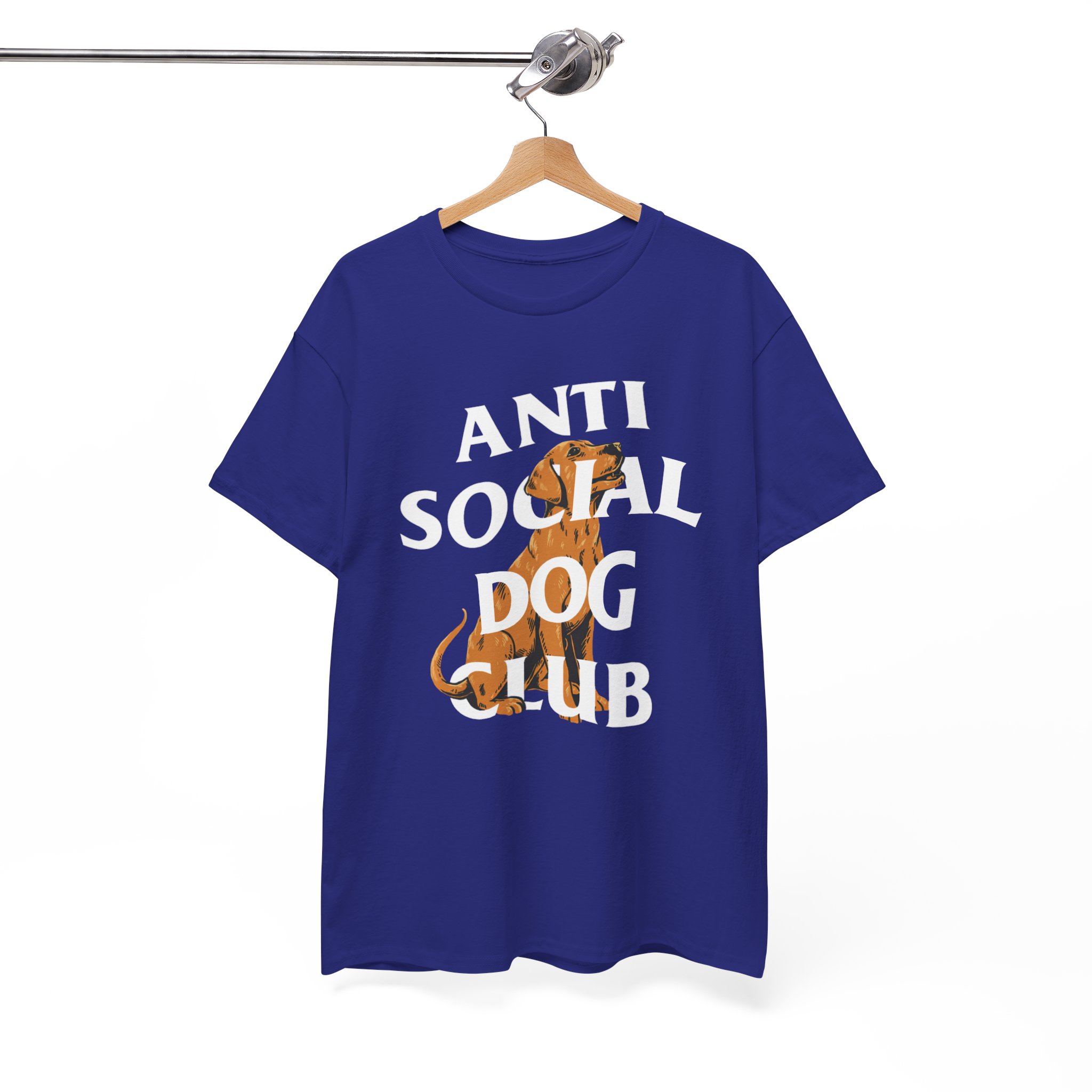 Anti Social Dog Club Funny T-Shirt - Image 5