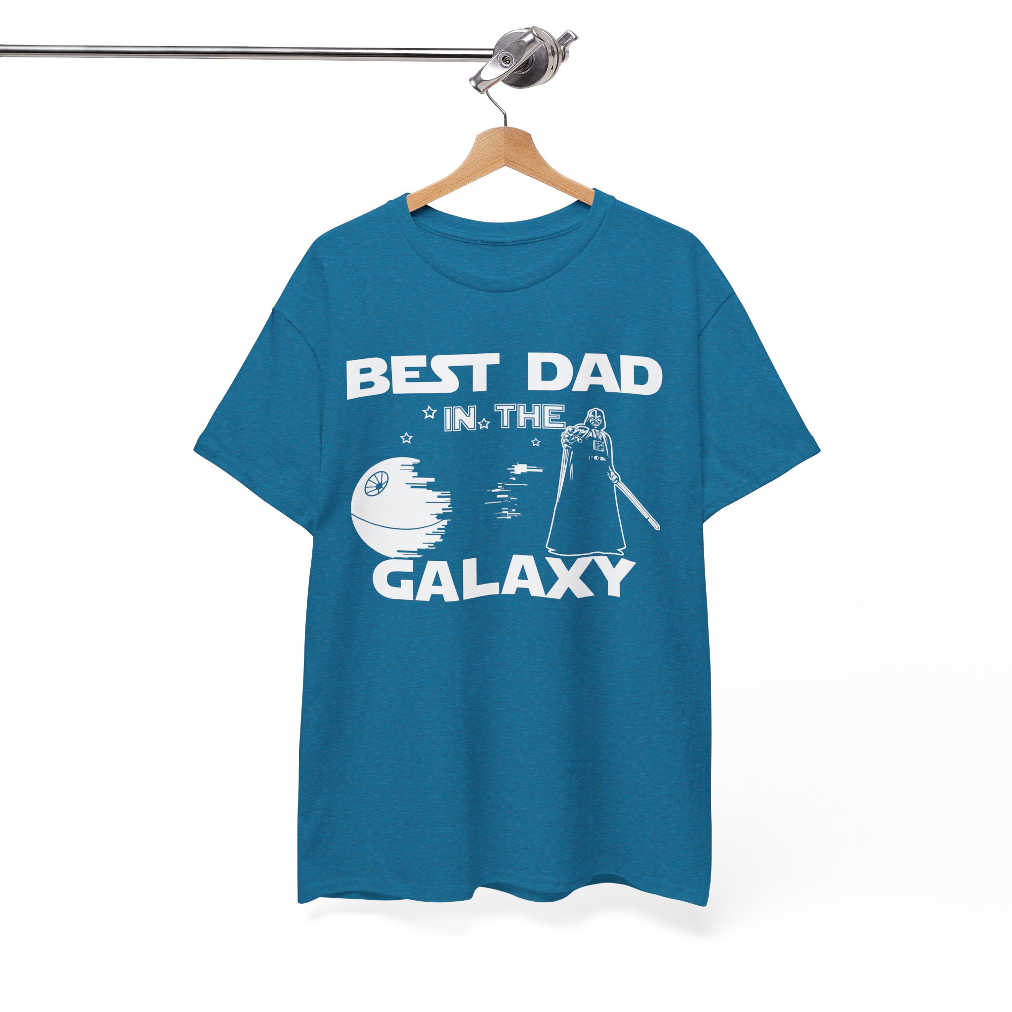 Best Dad in the Galaxy Father's Day Gift T-Shirt - Image 6