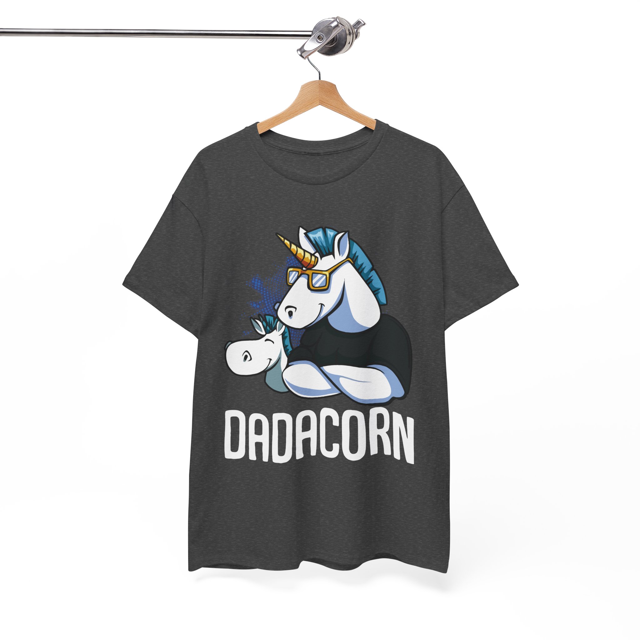 Dadacorn Unicorn Tee For Father’s Day Gift T-Shirt - Image 5