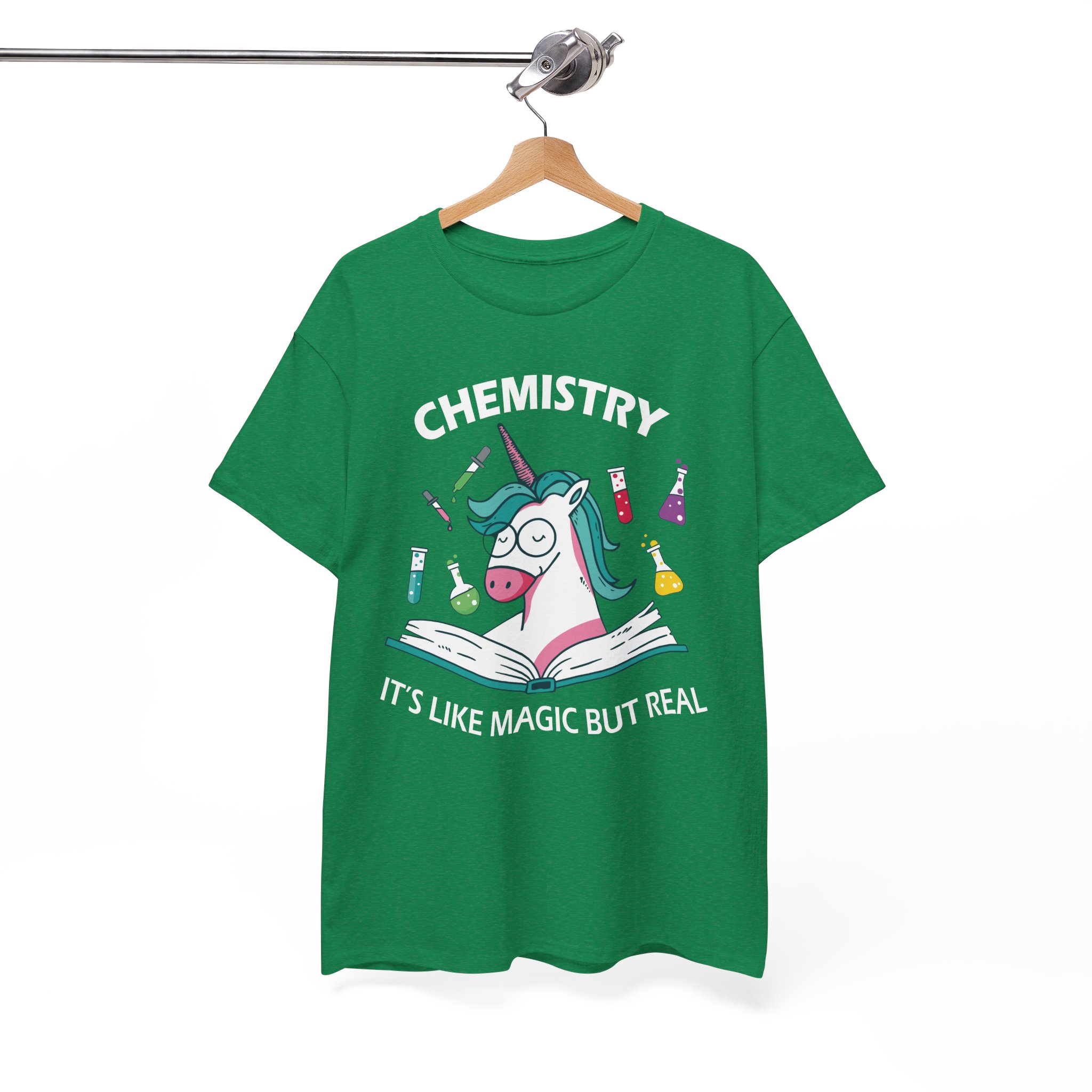 Chemistry Science Tee for Students & Teachers Unicorn Lover T-Shirt - Image 5