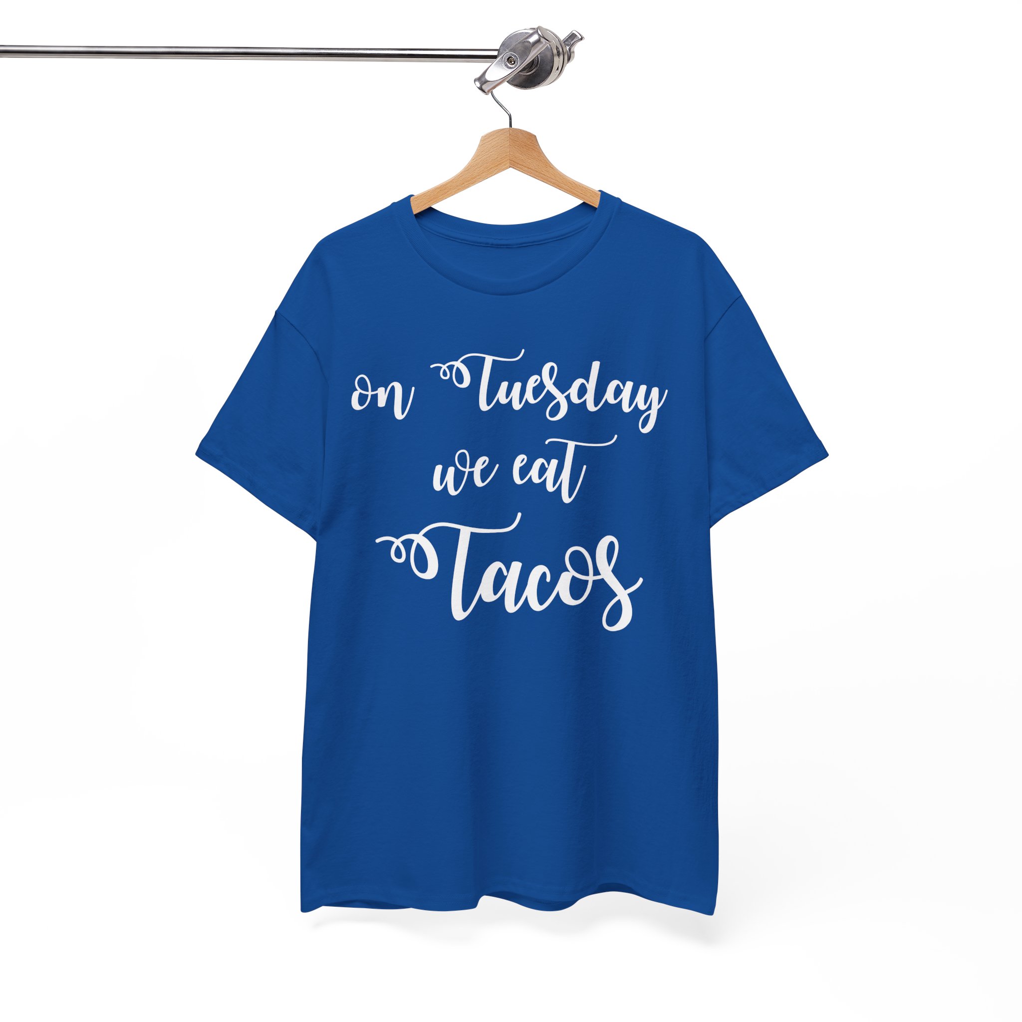 On Tuesday We Eat Tacos Fun Tee - Image 7