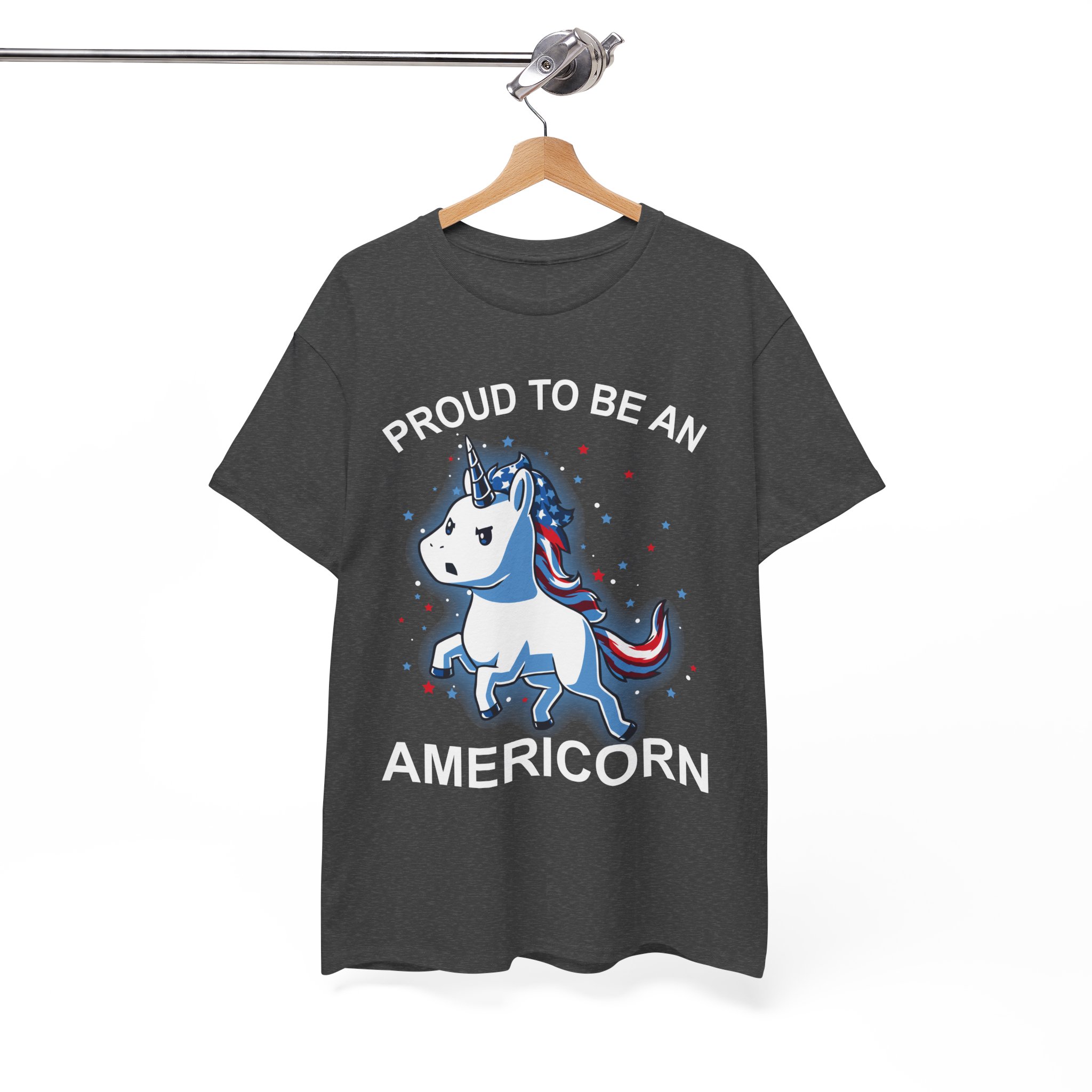 Proud to Be an American Patriotic Unicorn Tee - Image 5