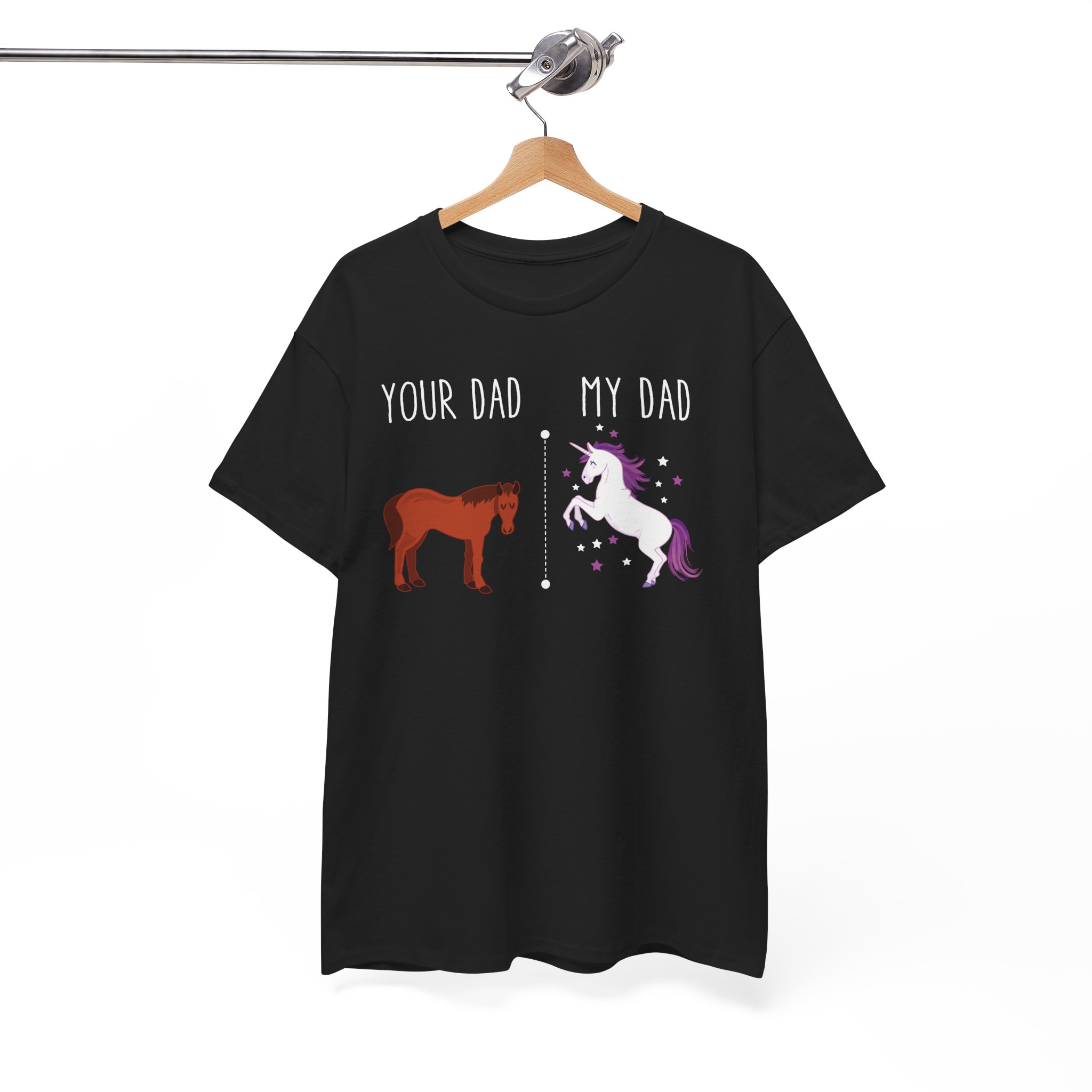 Your Dad / My Dad Funny Father’s Day T-Shirt - Image 3