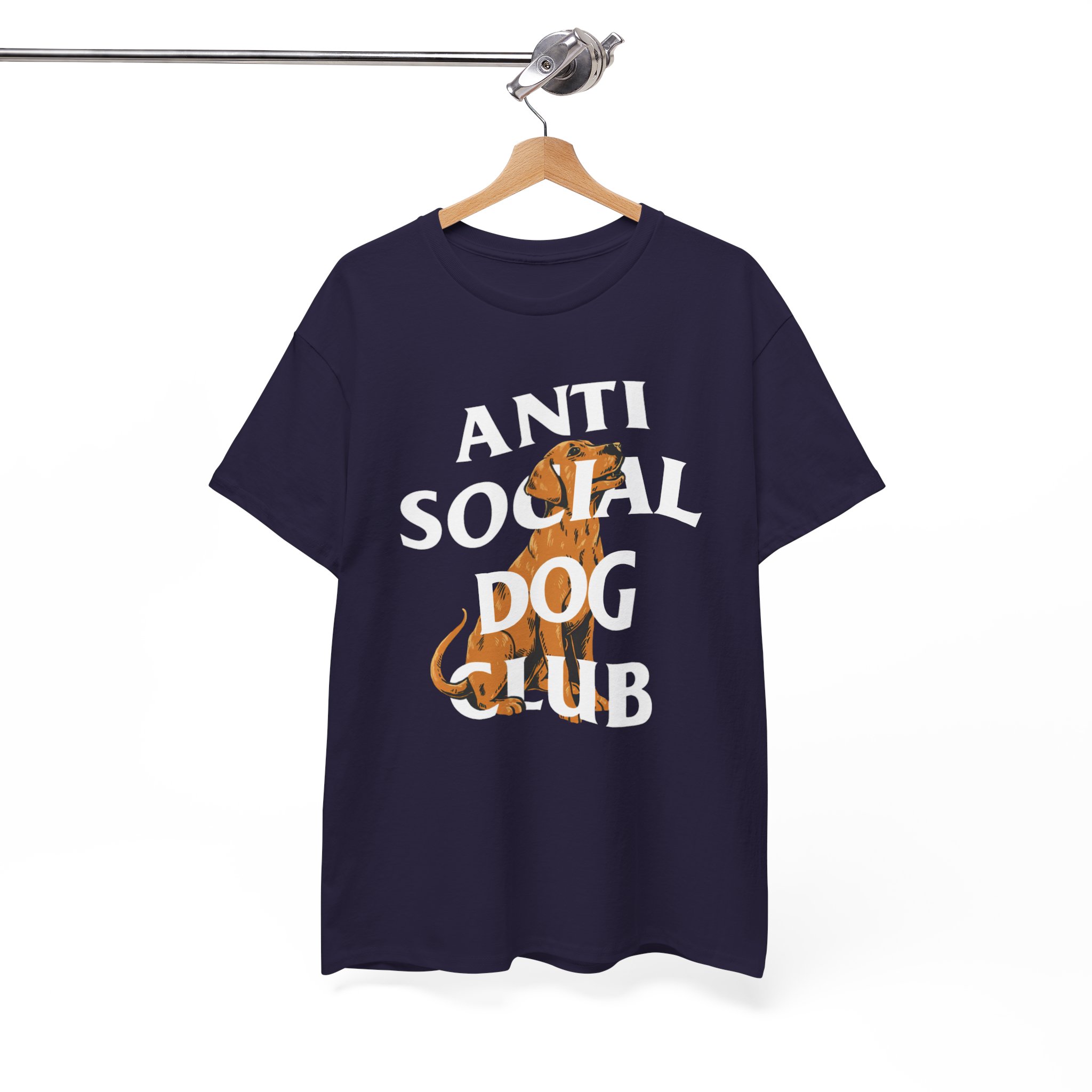 Anti Social Dog Club Funny T-Shirt - Image 6
