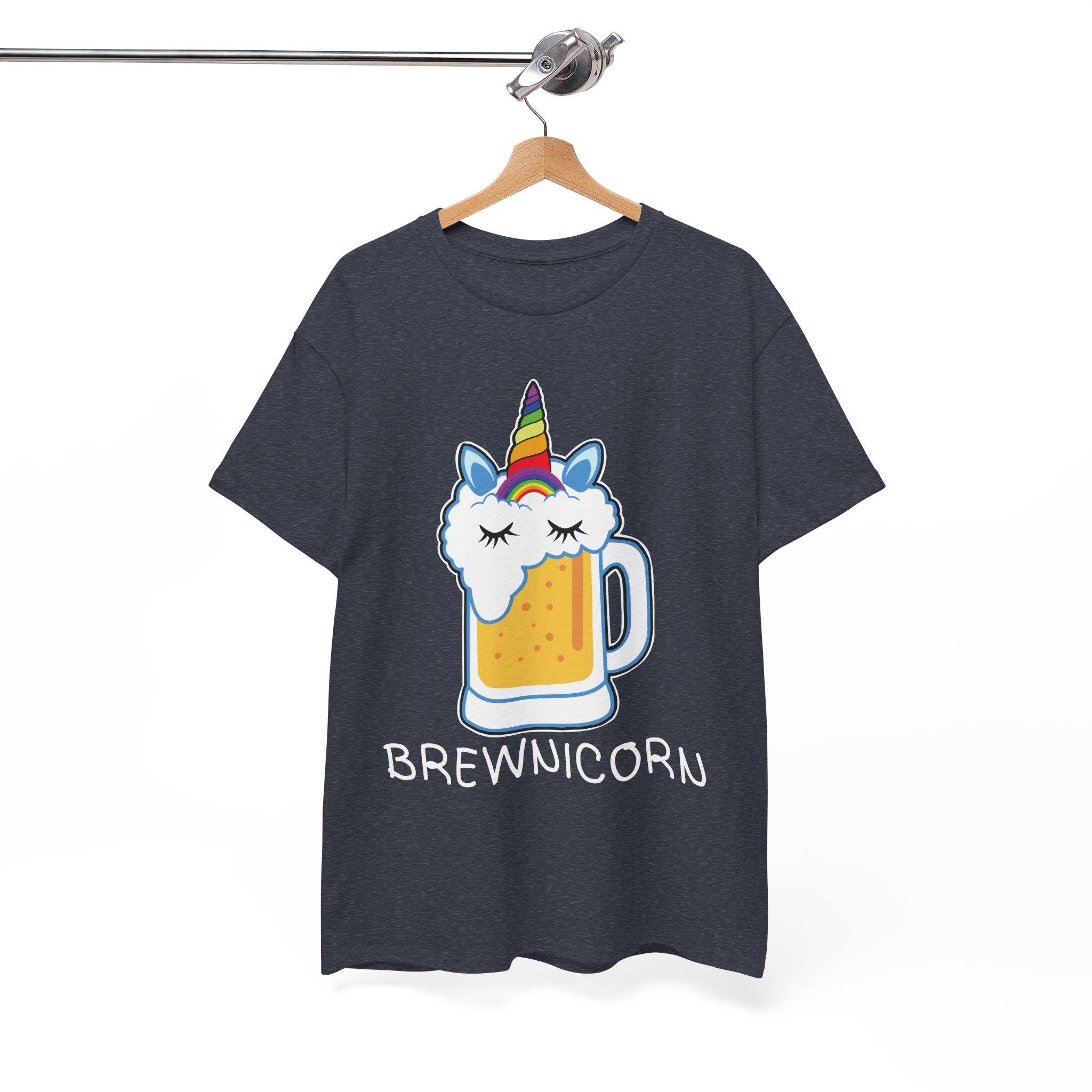Brewnicorn Unicorn Beer T-Shirt - Image 10
