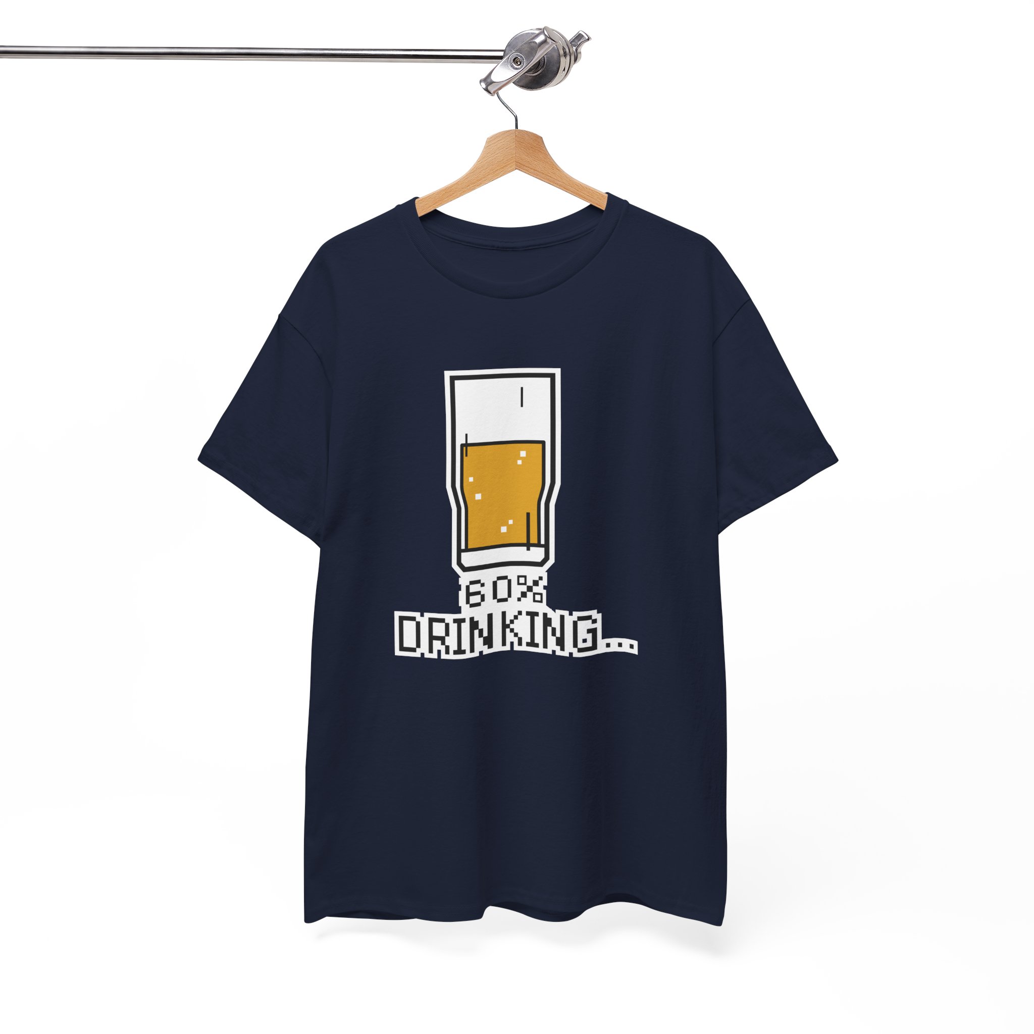Beer 60% Drinking Team T-Shirt - Image 12