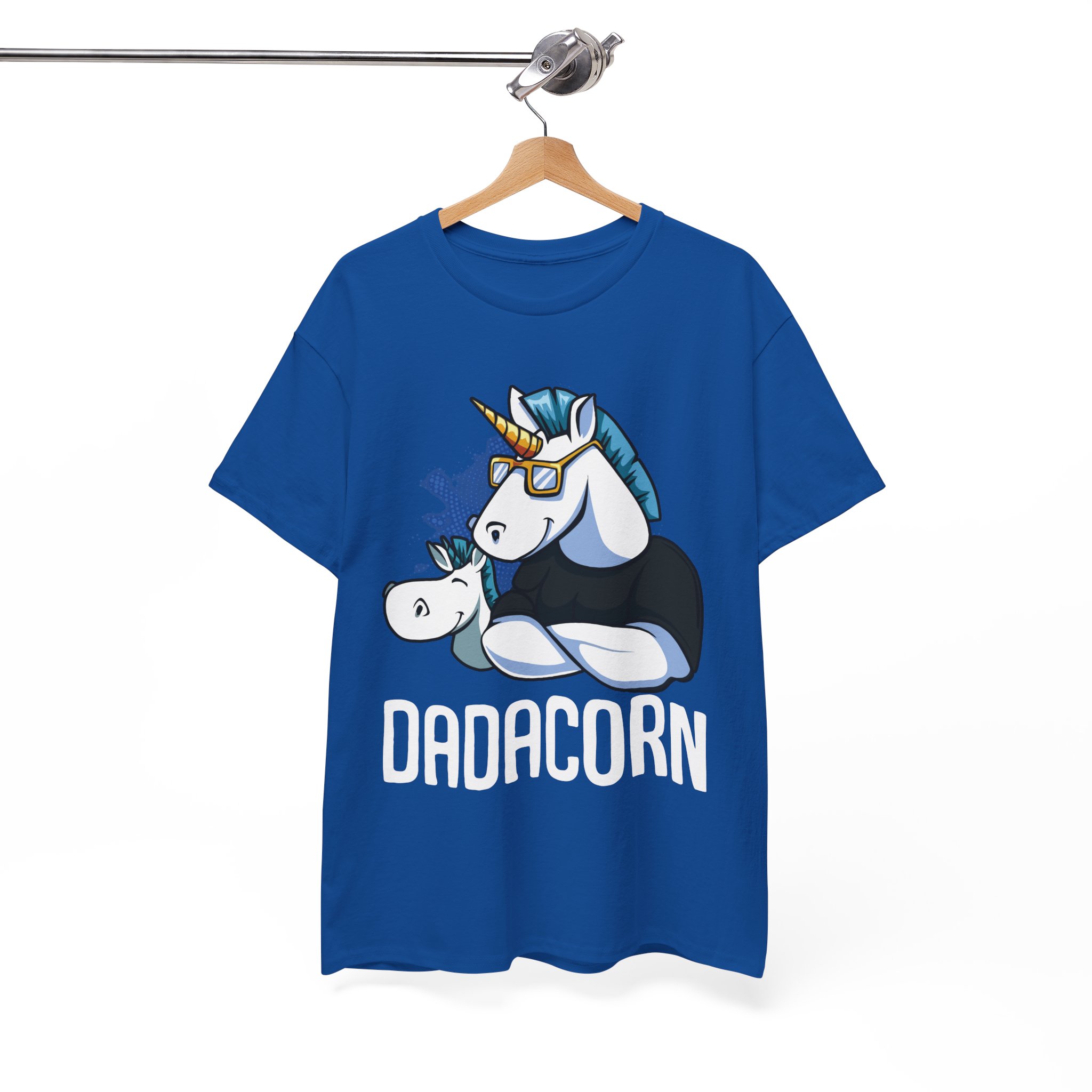 Dadacorn Unicorn Tee For Father’s Day Gift T-Shirt - Image 7