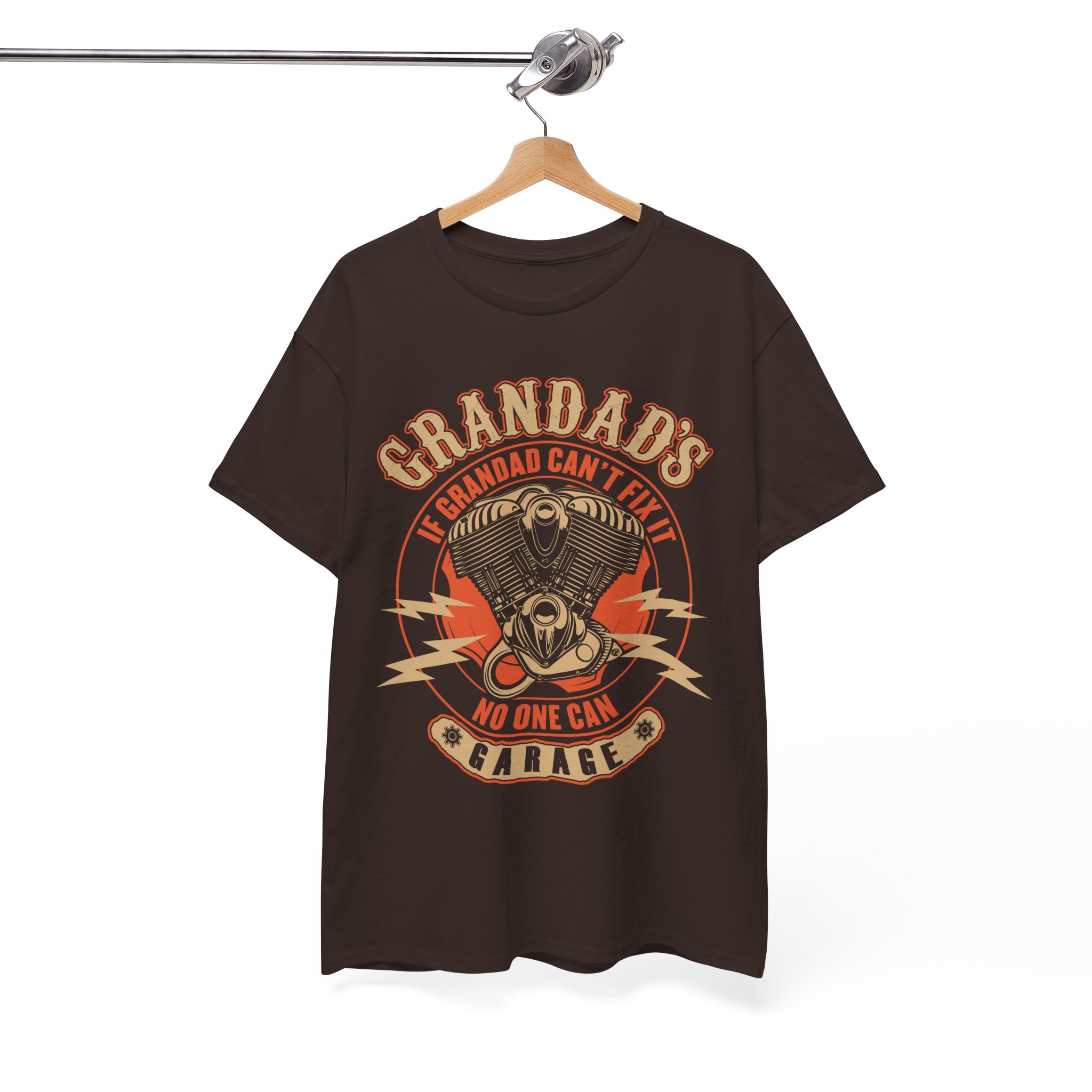 Grandad's Garage Vintage Motorcycle T-Shirt