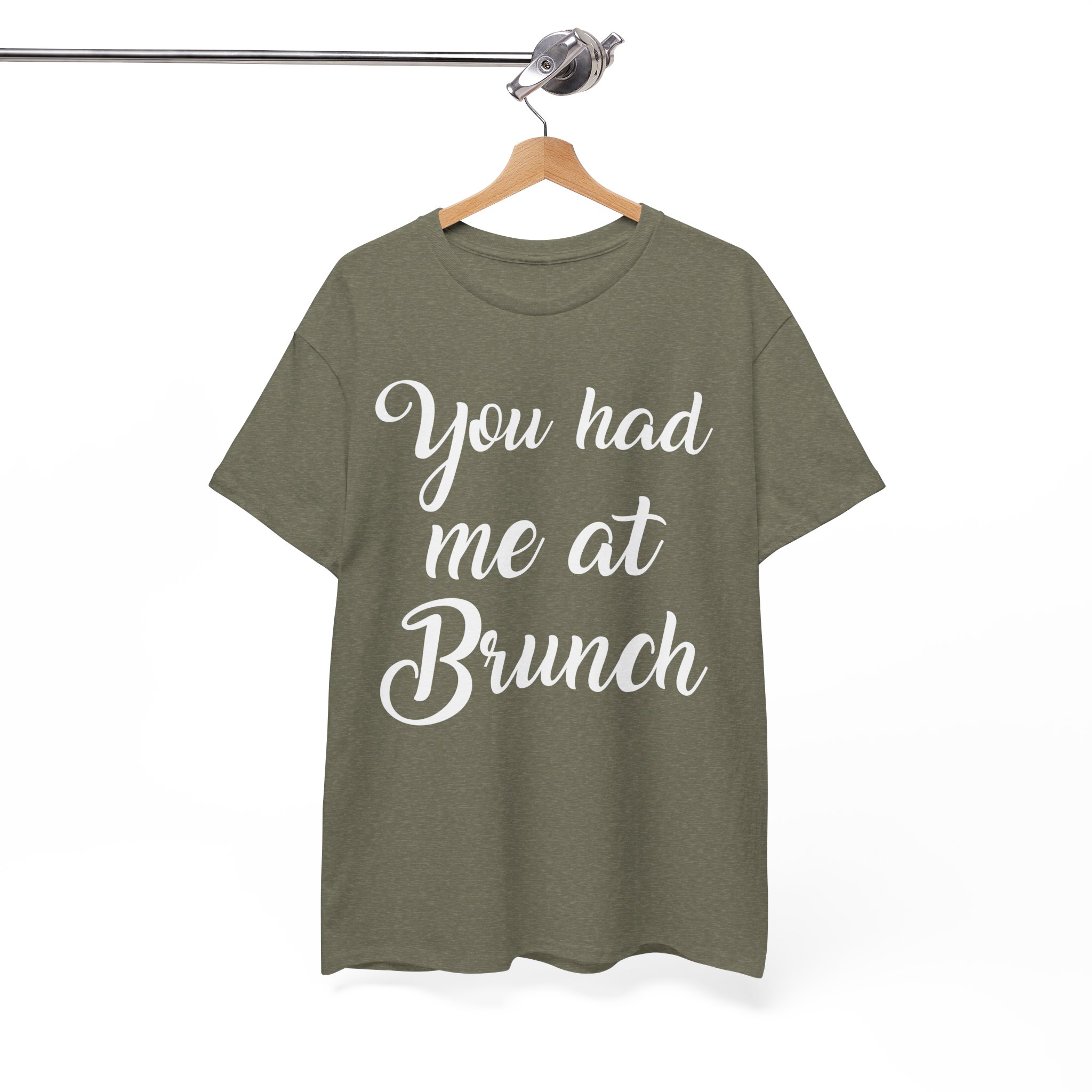 You Had Me at Brunch Funny T-Shirt - Image 4
