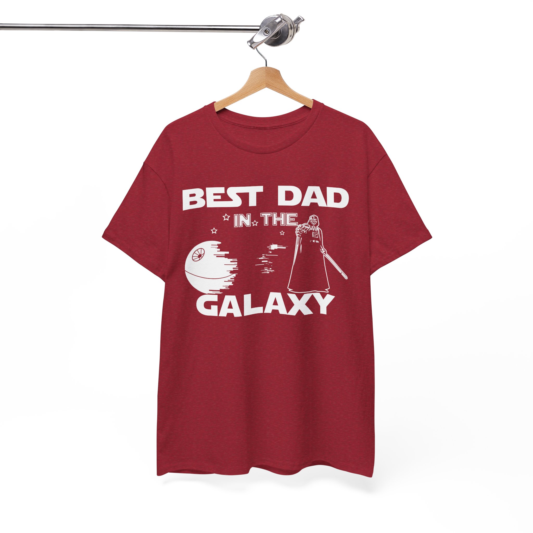 Best Dad in the Galaxy Father's Day Gift T-Shirt - Image 10