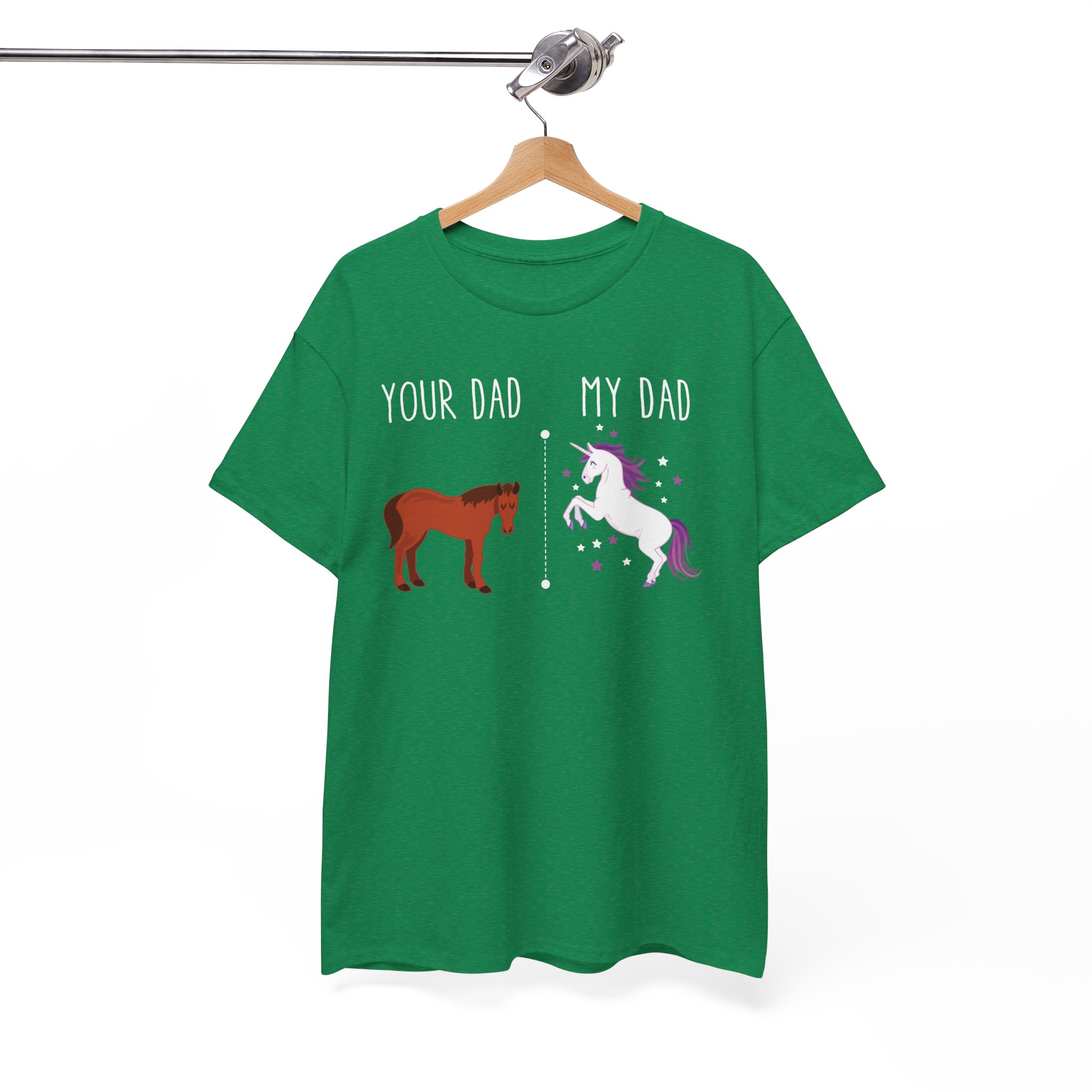 Your Dad / My Dad Funny Father’s Day T-Shirt - Image 5