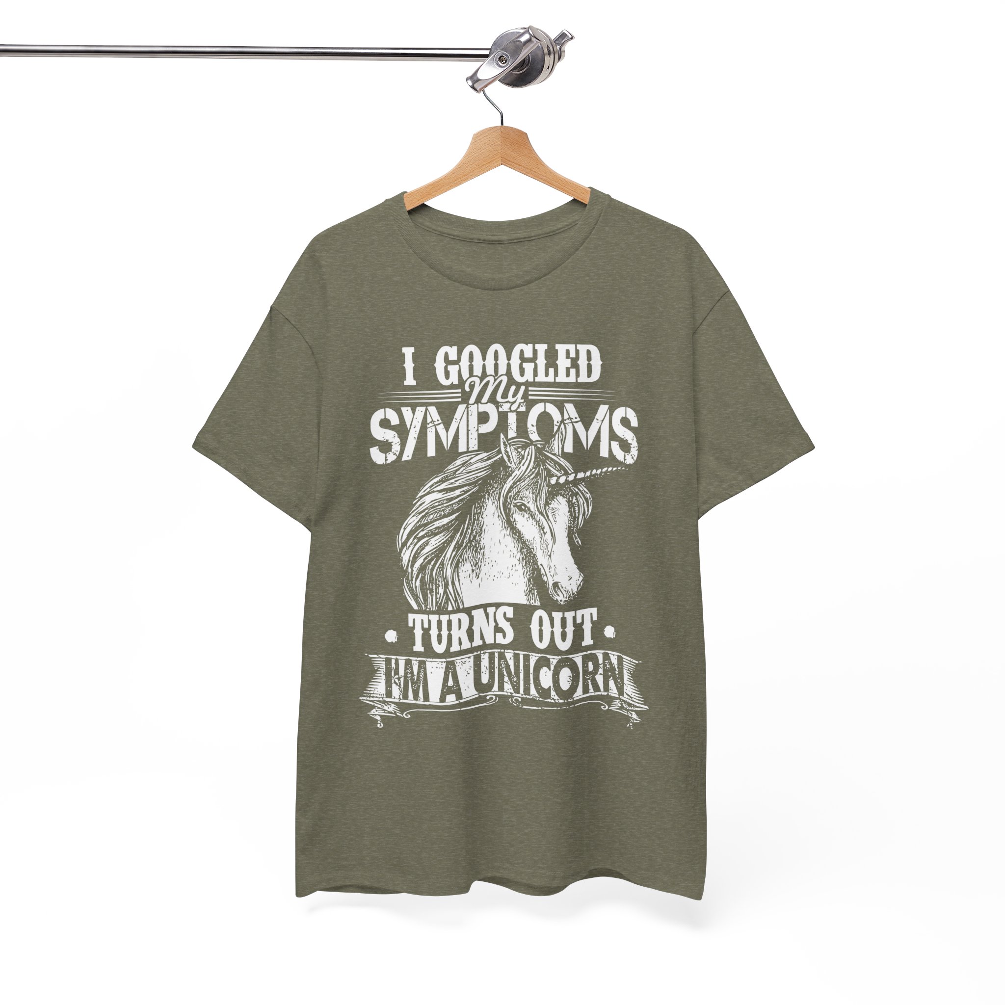 I Googled My Symptoms Turns Out I’m a Unicorn T-Shirt - Image 4