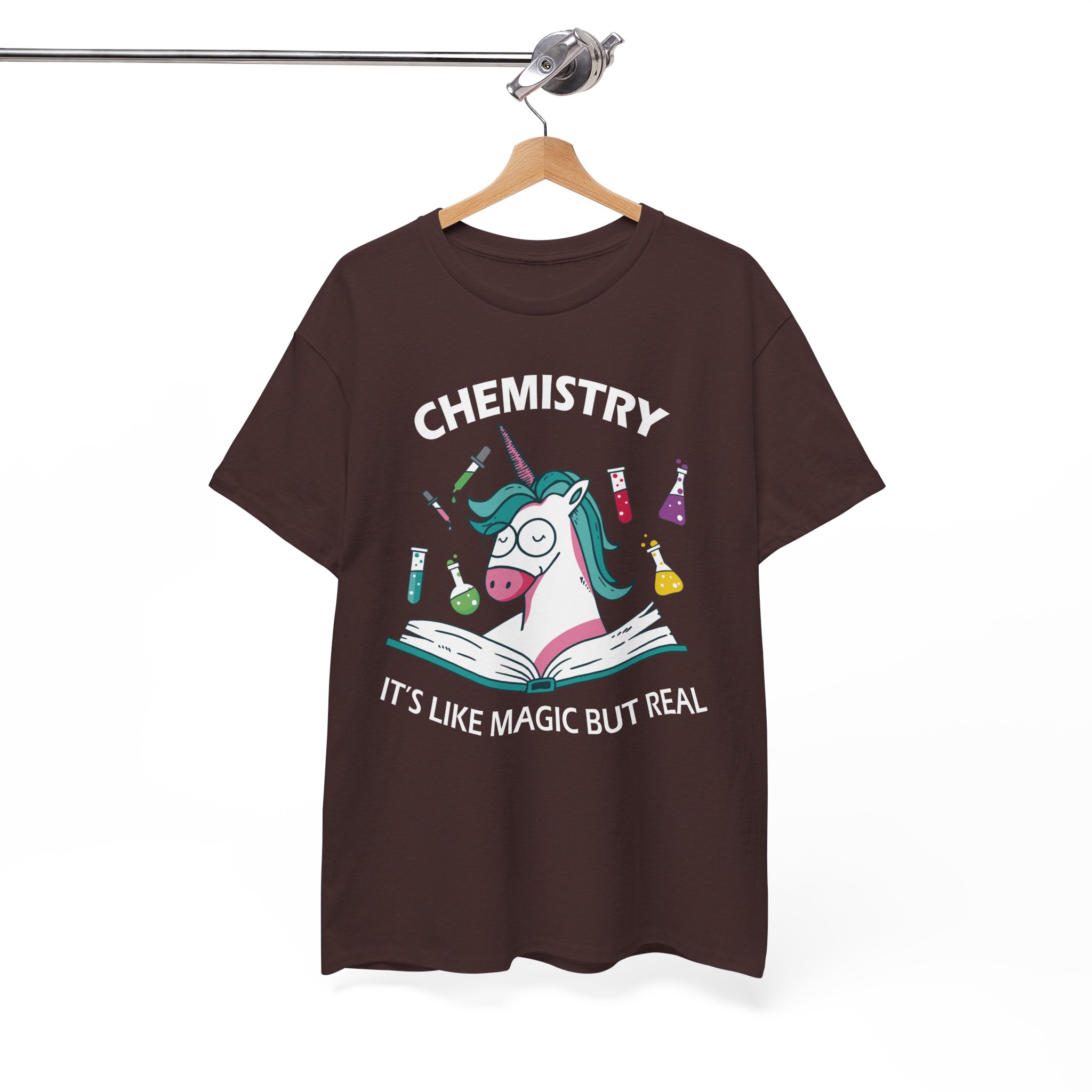 Chemistry Science Tee for Students & Teachers Unicorn Lover T-Shirt - Image 2