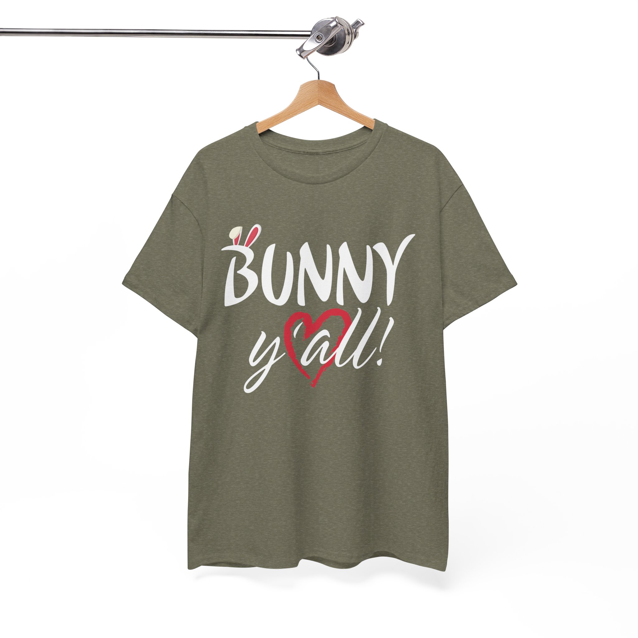 Bunny Y'all For Easter T-Shirt - Image 4