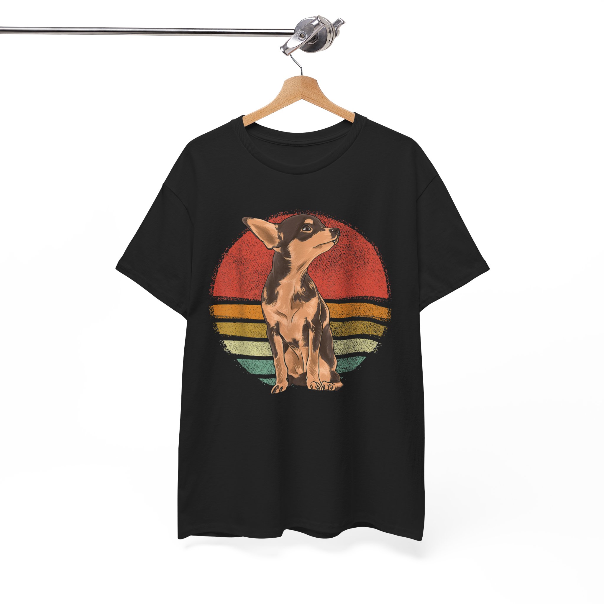 Chihuahua Retro Vintage T‑Shirt for Dog Lovers - Image 3