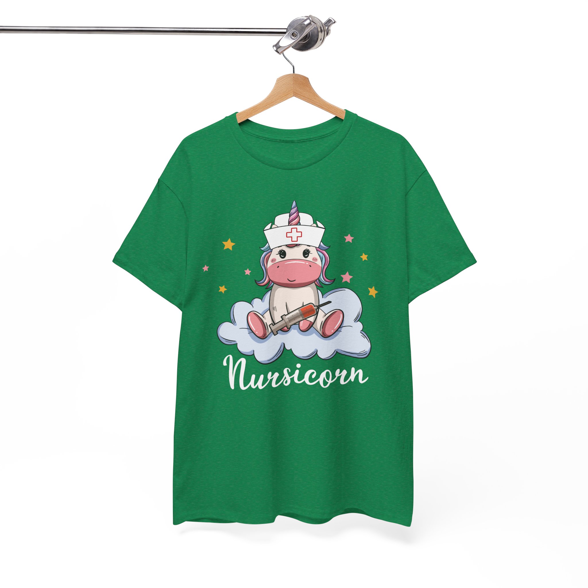 Unicorn Nurse Nursicorn T-Shirt - Image 6