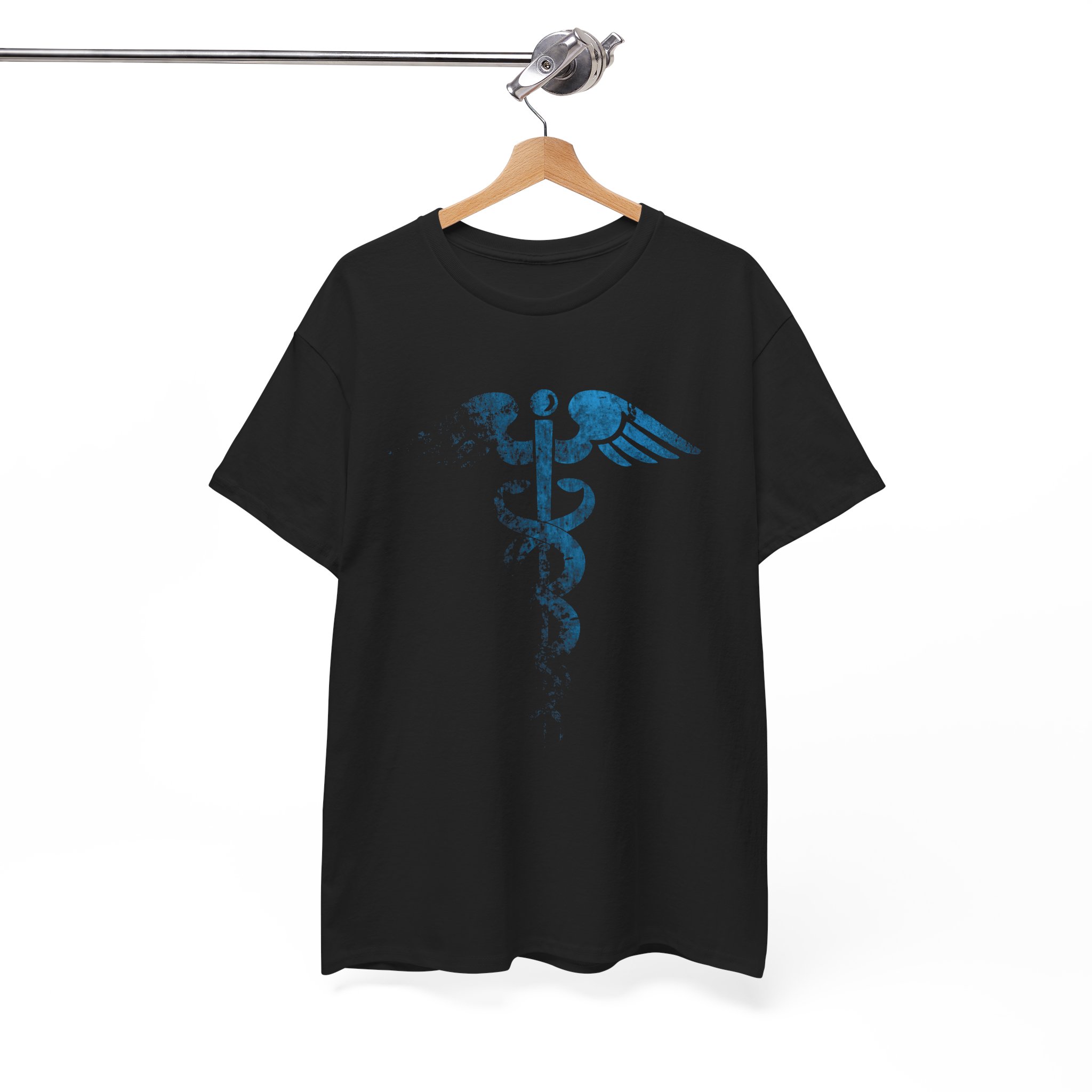 Caduceus Medical Vintage Blue Healthcare Nursing T‑Shirt - Image 3