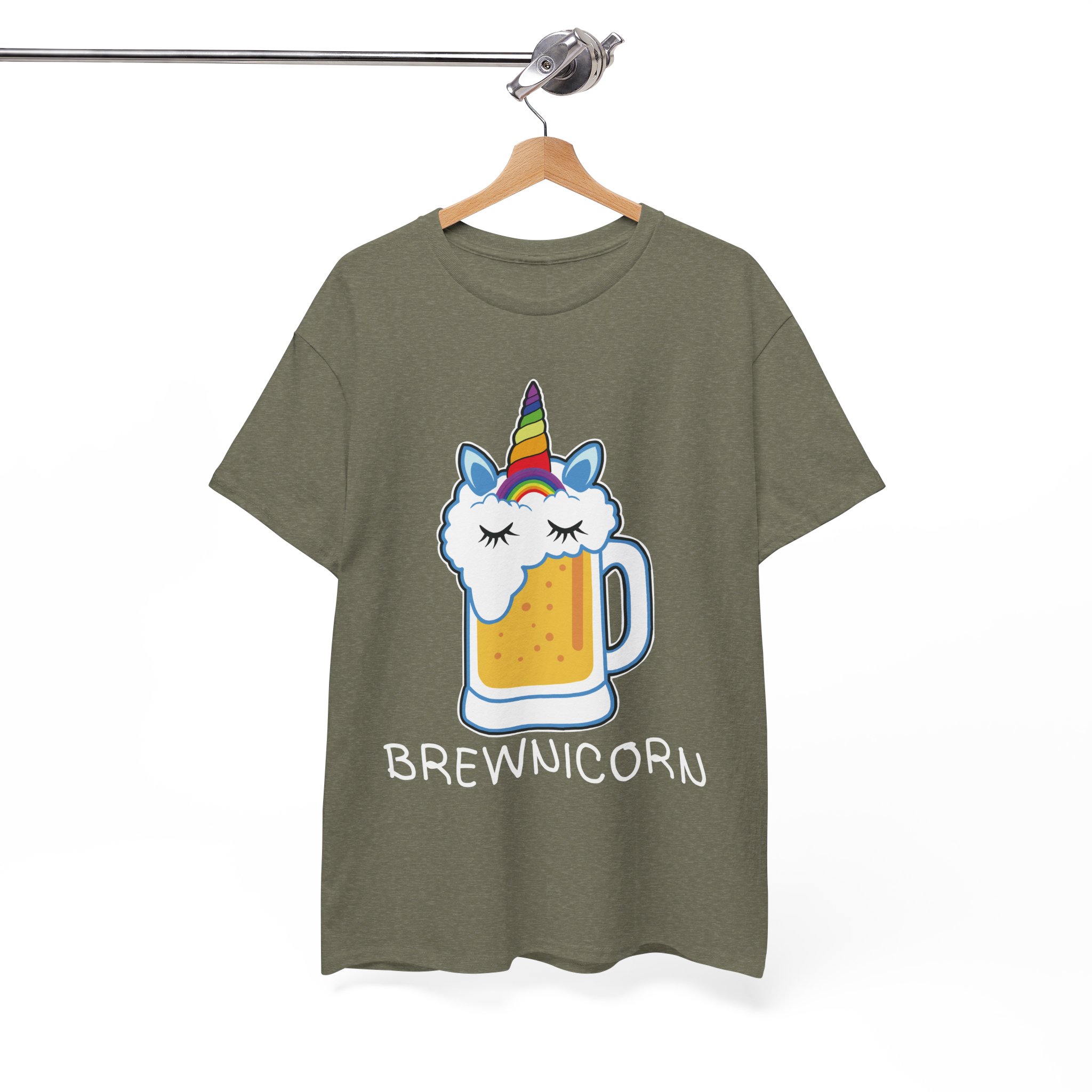 Brewnicorn Unicorn Beer T-Shirt - Image 4