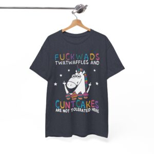 Fuckwads Cuntcakes Funny Unicorn Cupcakes T-Shirt
