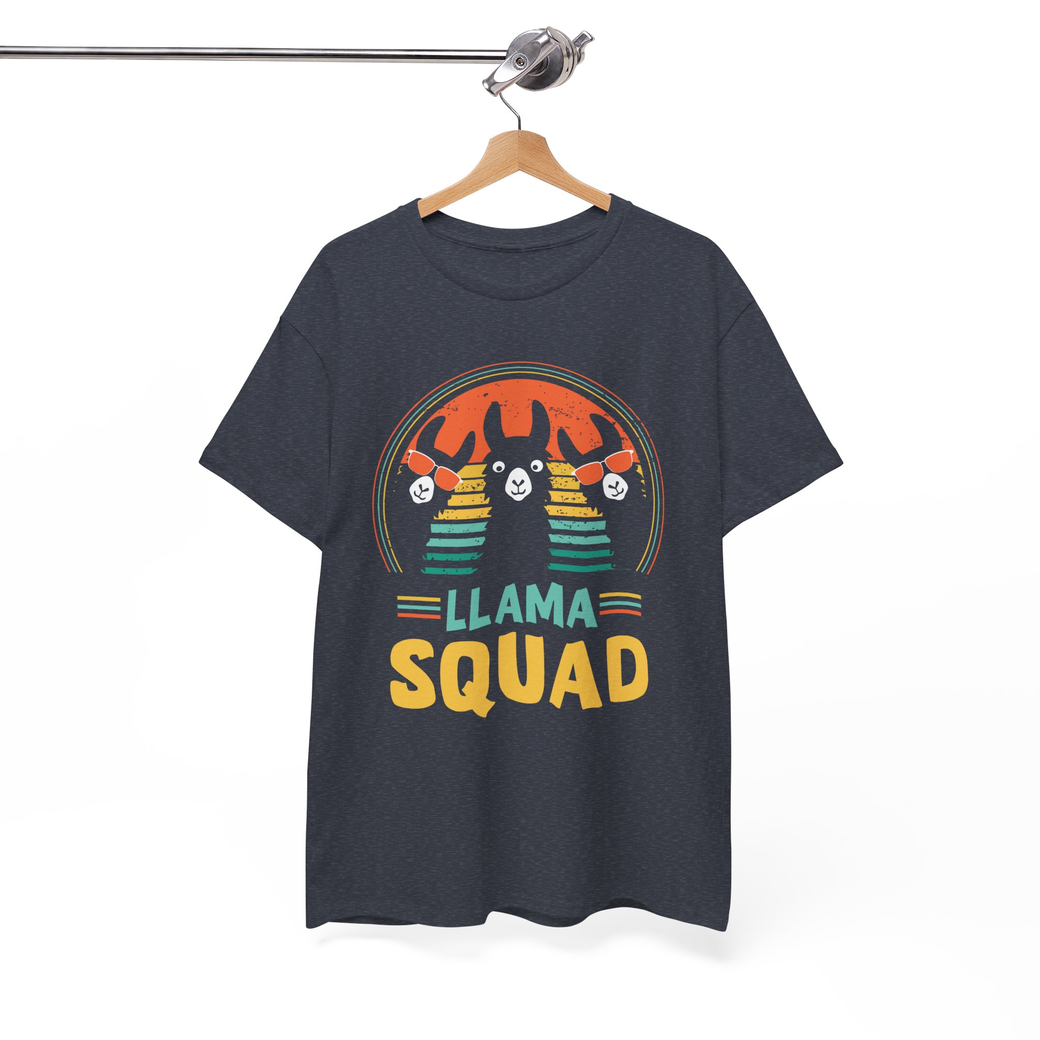 Llama Squad Retro Vintage T‑Shirt - Image 6