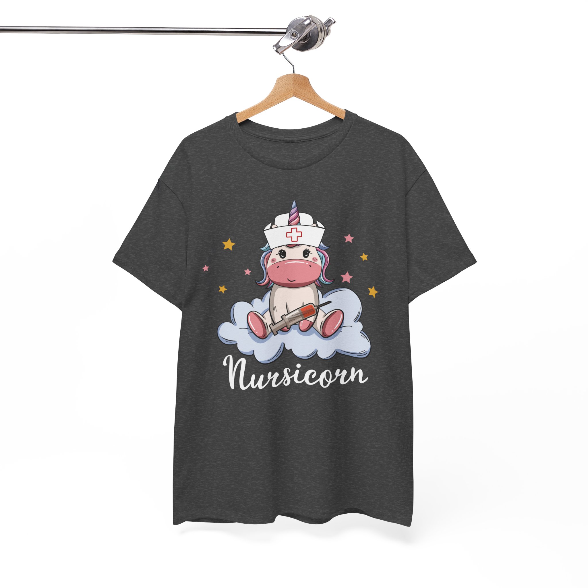 Unicorn Nurse Nursicorn T-Shirt - Image 7