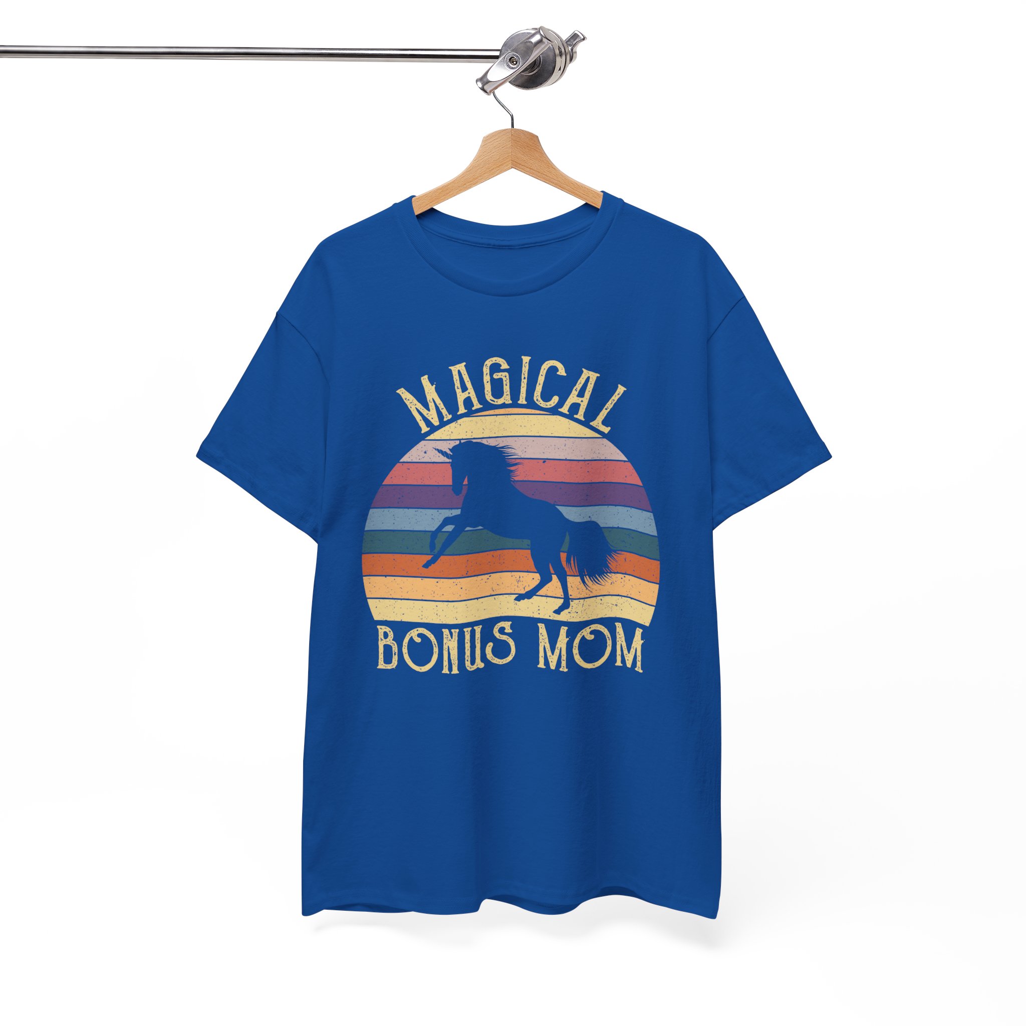 Magical Bonus Mom Retro Unicorn T‑Shirt - Image 8