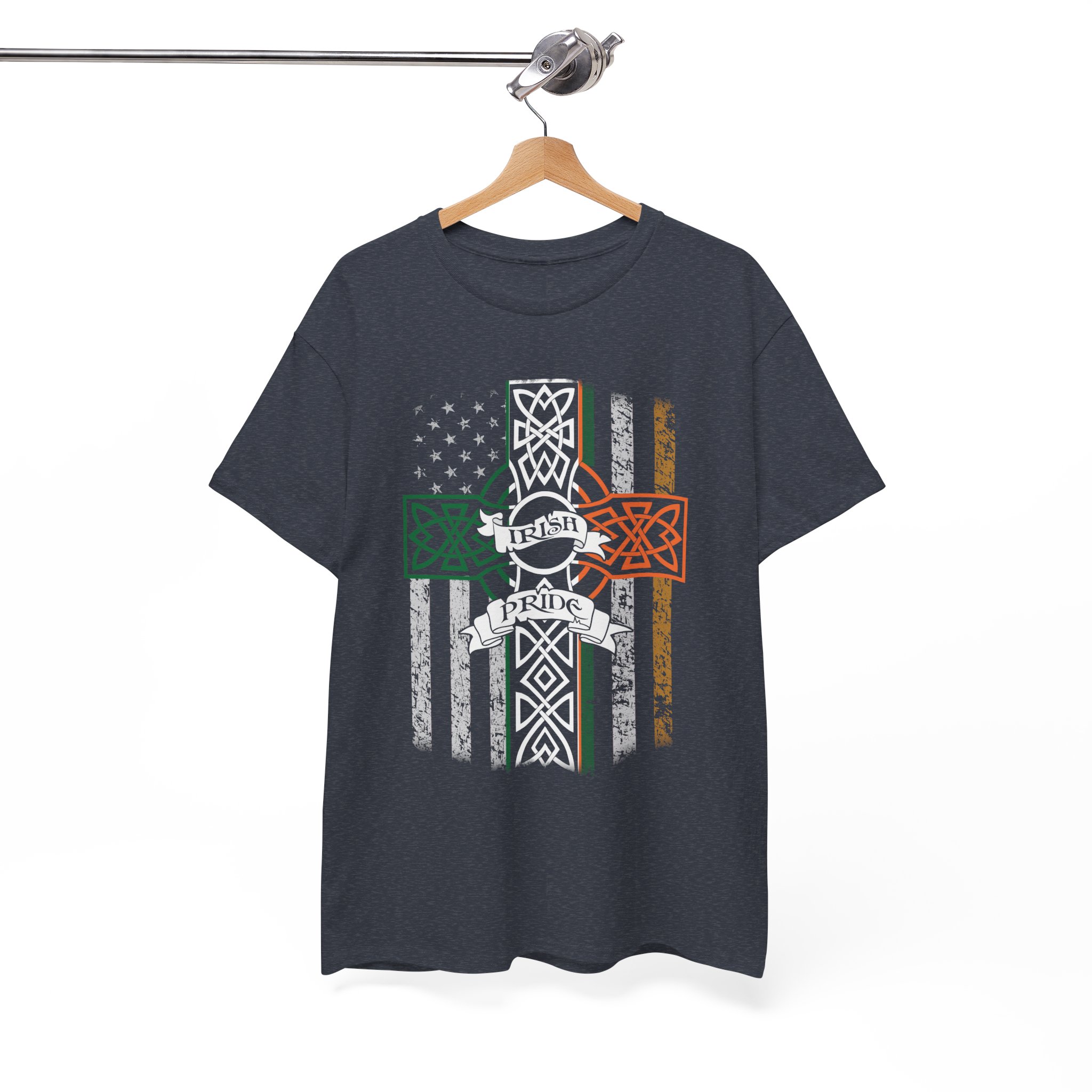 Celtic Cross Irish Pride T‑Shirt - Image 7