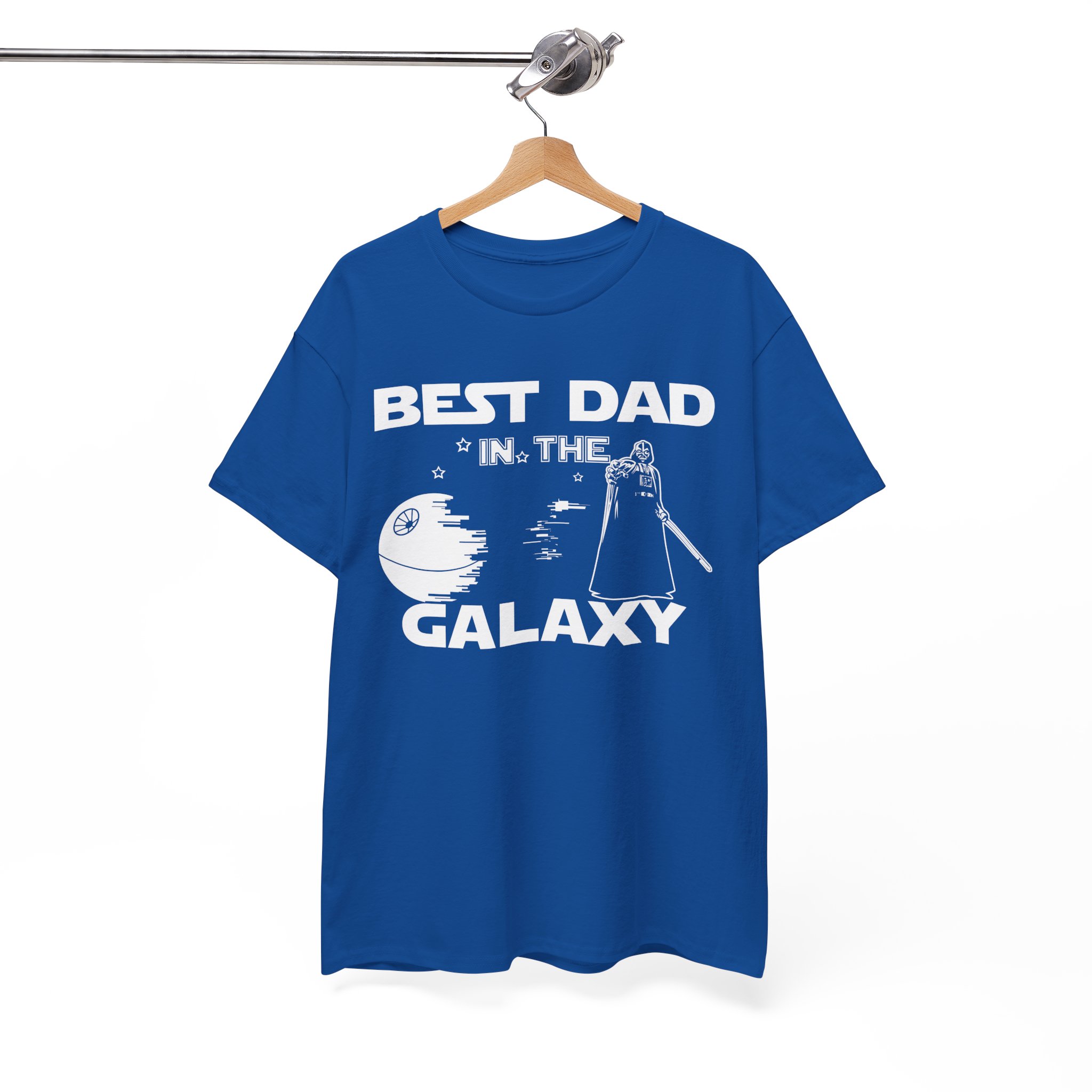 Best Dad in the Galaxy Father's Day Gift T-Shirt - Image 7
