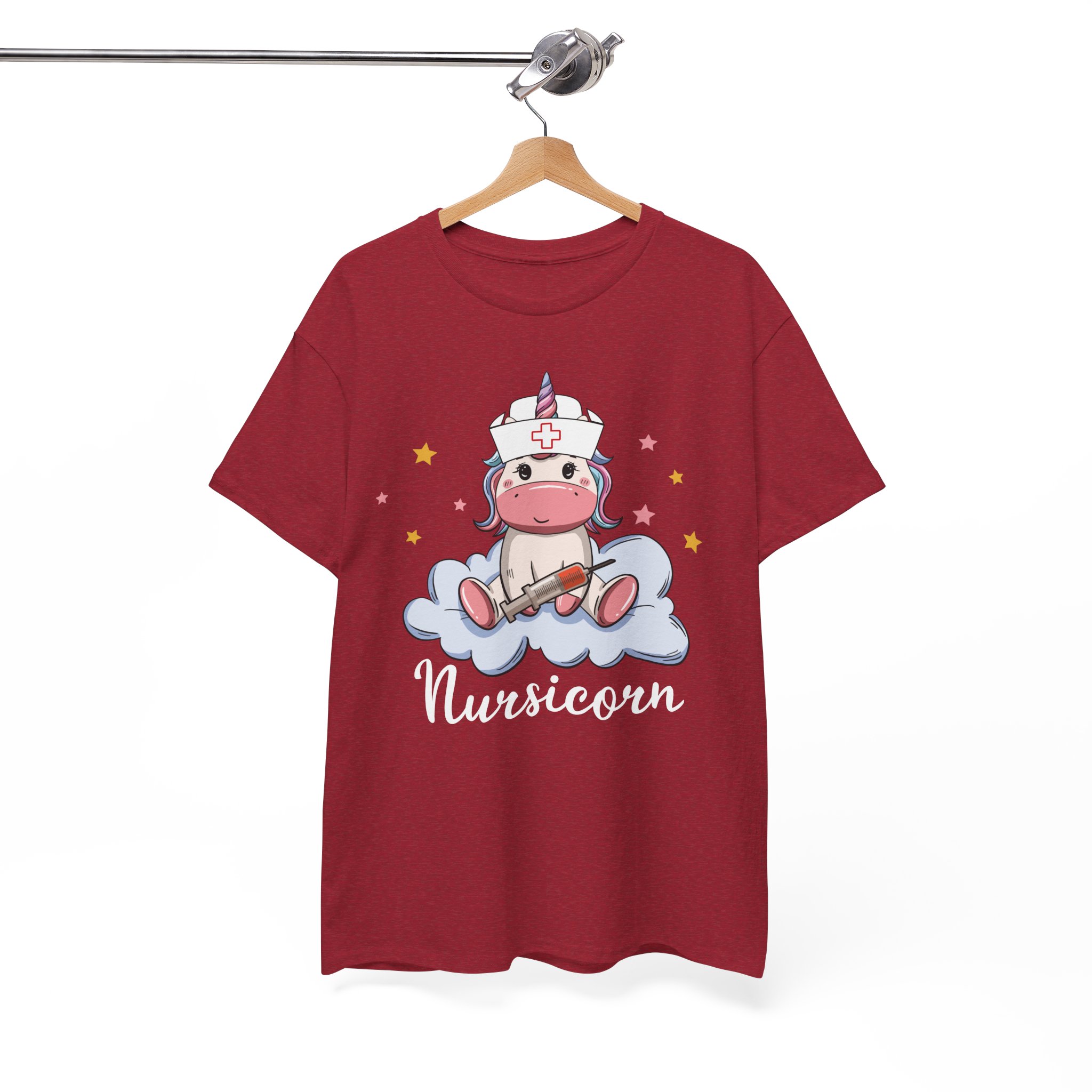Unicorn Nurse Nursicorn T-Shirt - Image 11
