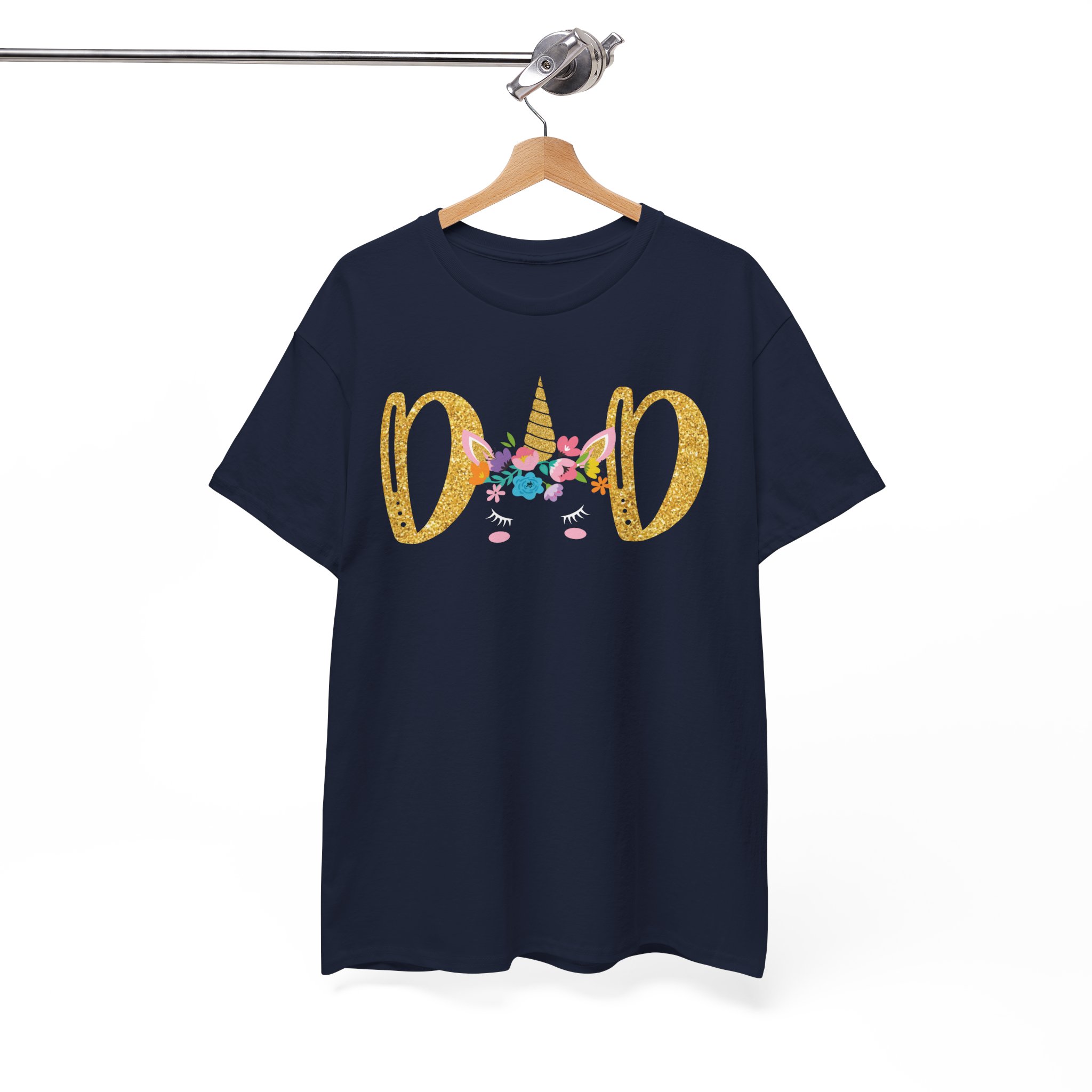 Unicorn Dad Father’s Day Gift T-Shirt - Image 11