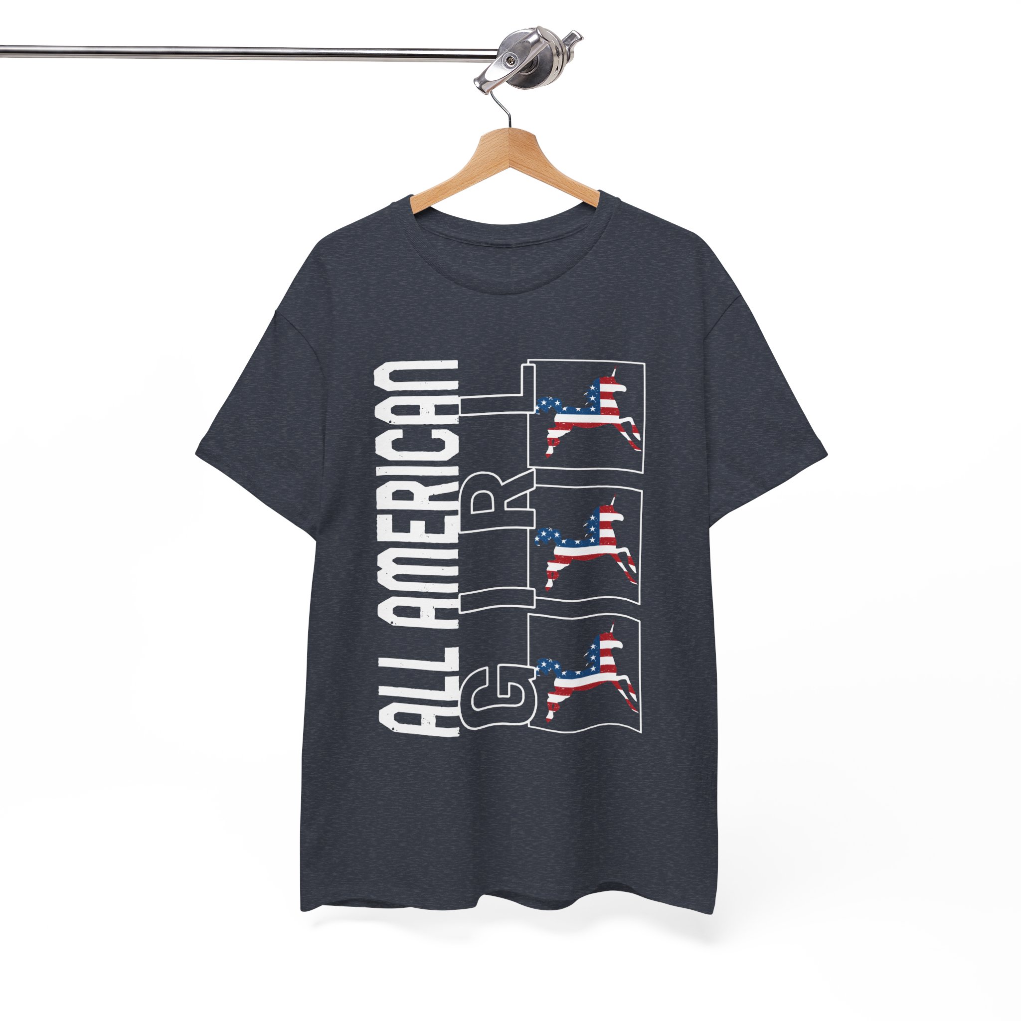 All American Girl Patriotic USA 4th Of July T‑Shirt - Image 9