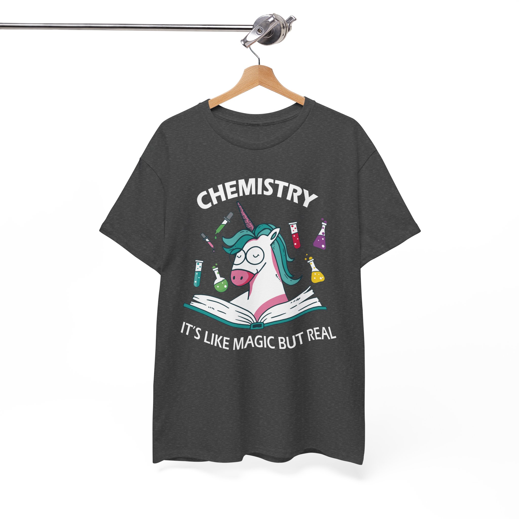 Chemistry Science Tee for Students & Teachers Unicorn Lover T-Shirt - Image 6