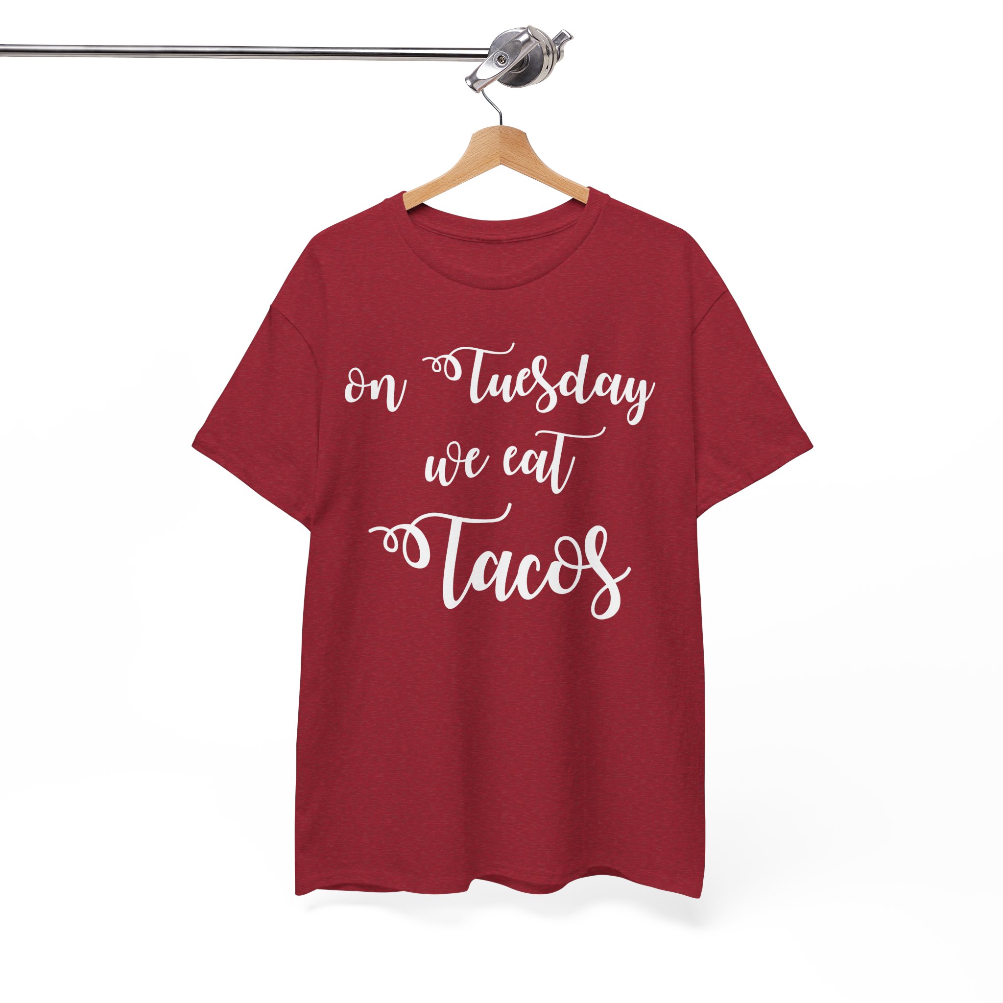On Tuesday We Eat Tacos Fun Tee - Image 11