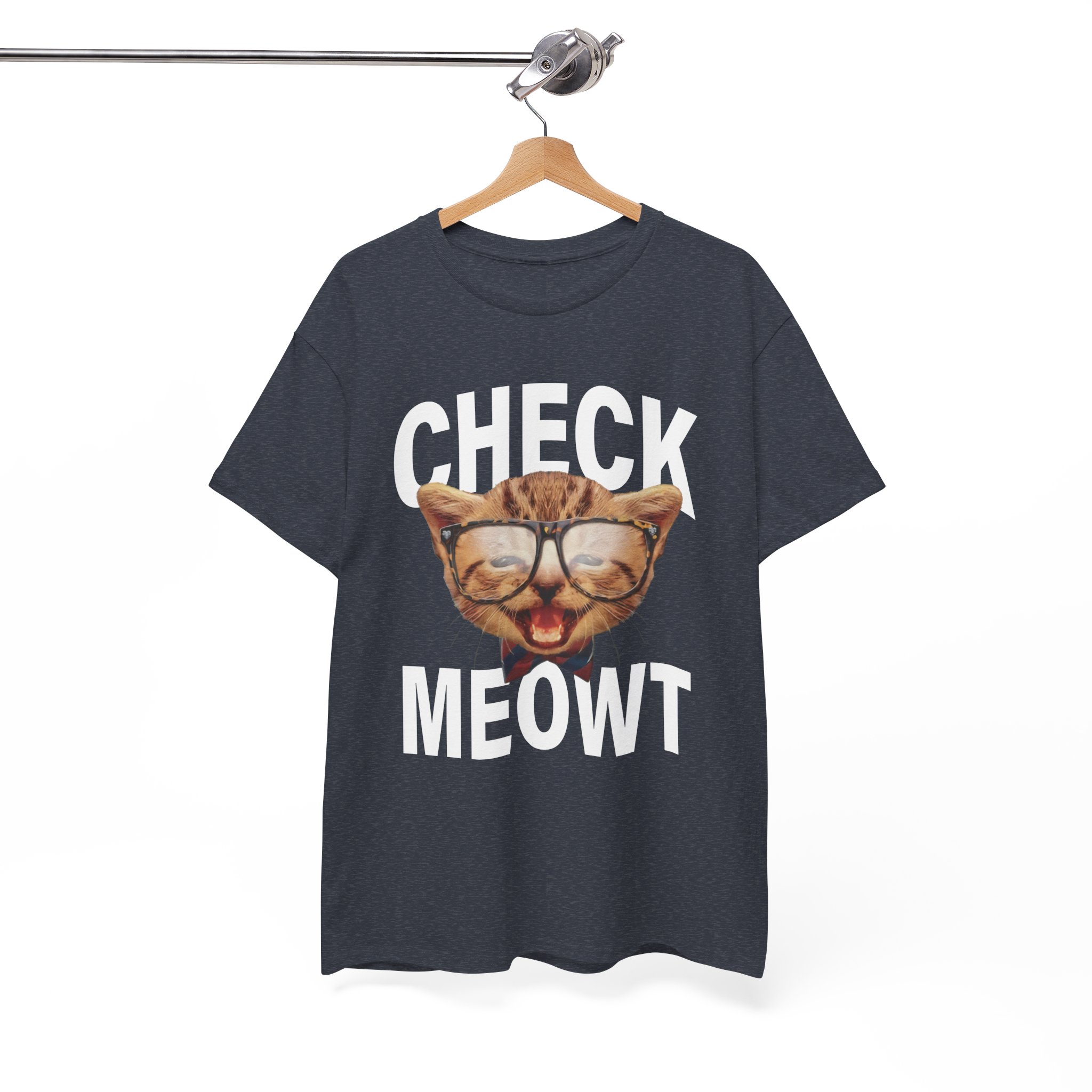 Check Meowt Cat Lover T-Shirt - Image 9