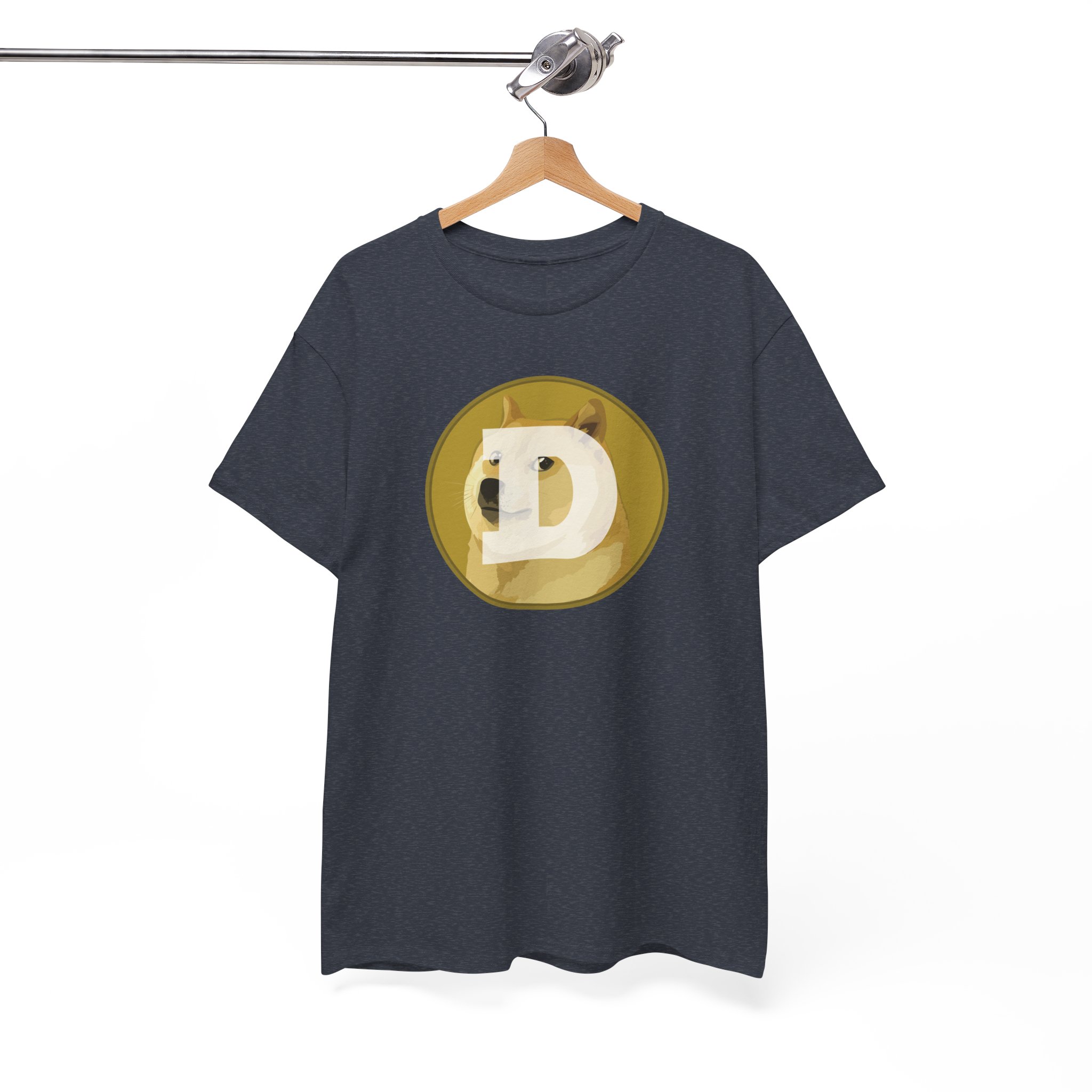 Doge Coin Holder T-Shirt - Image 7