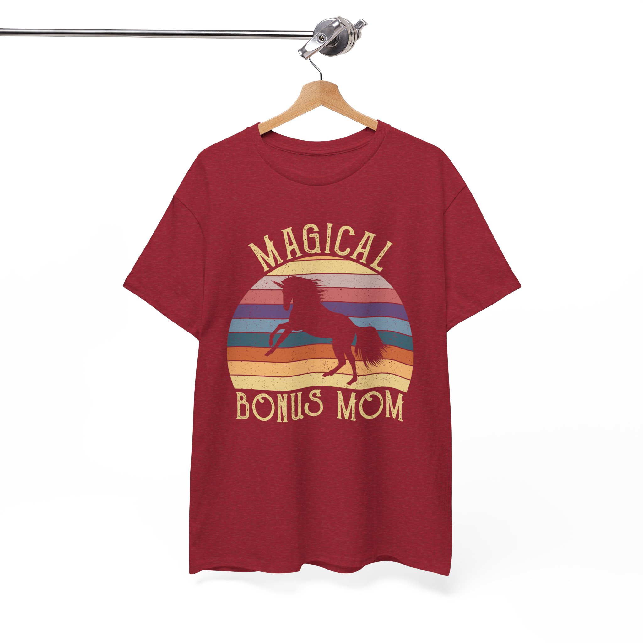 Magical Bonus Mom Retro Unicorn T‑Shirt - Image 11