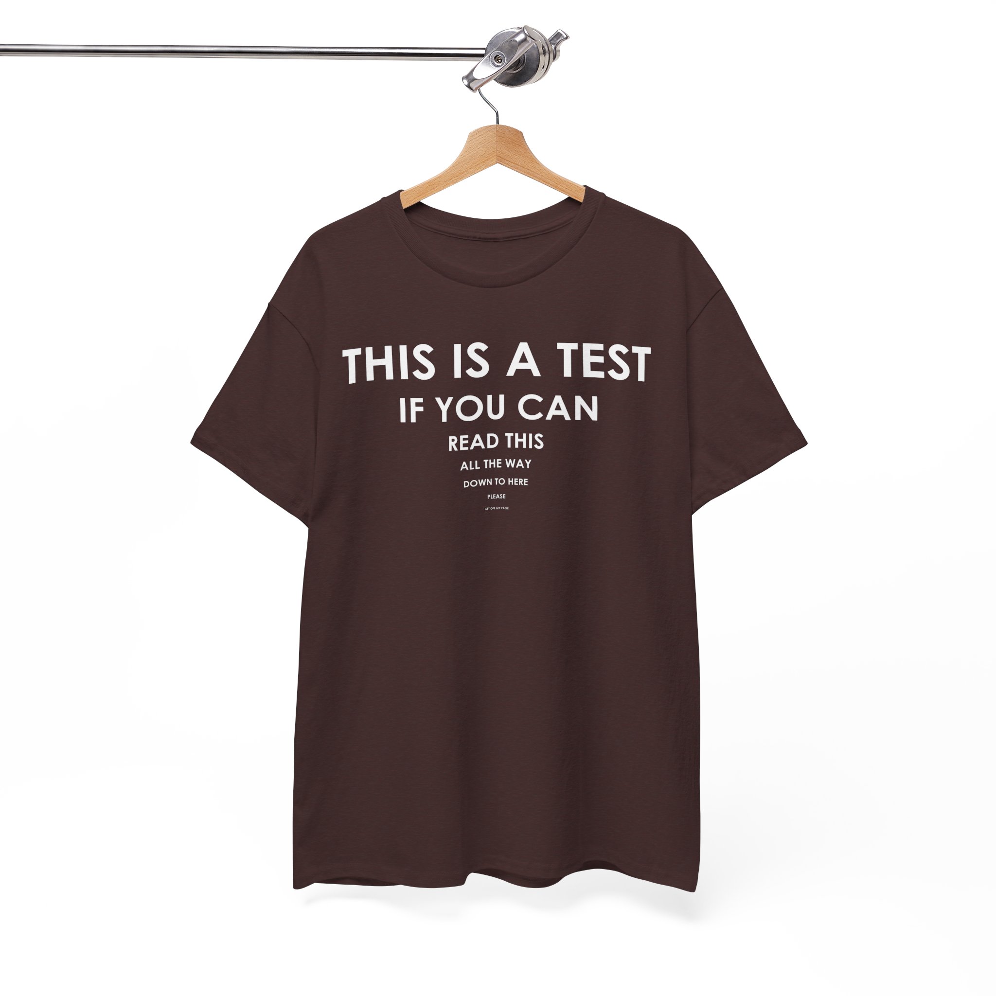 Home Test Eye Vision Funny T-Shirt - Image 2
