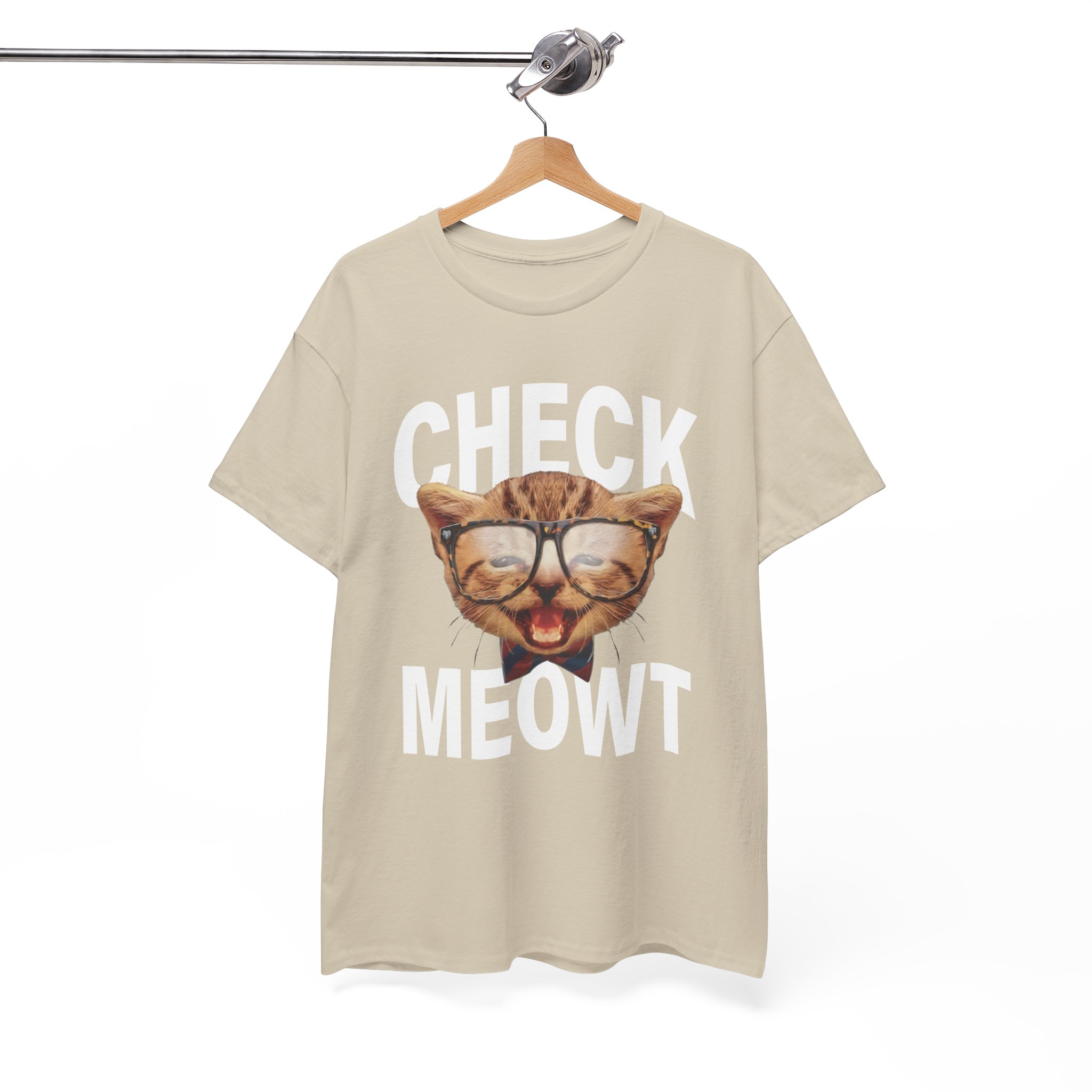 Check Meowt Cat Lover T-Shirt - Image 4