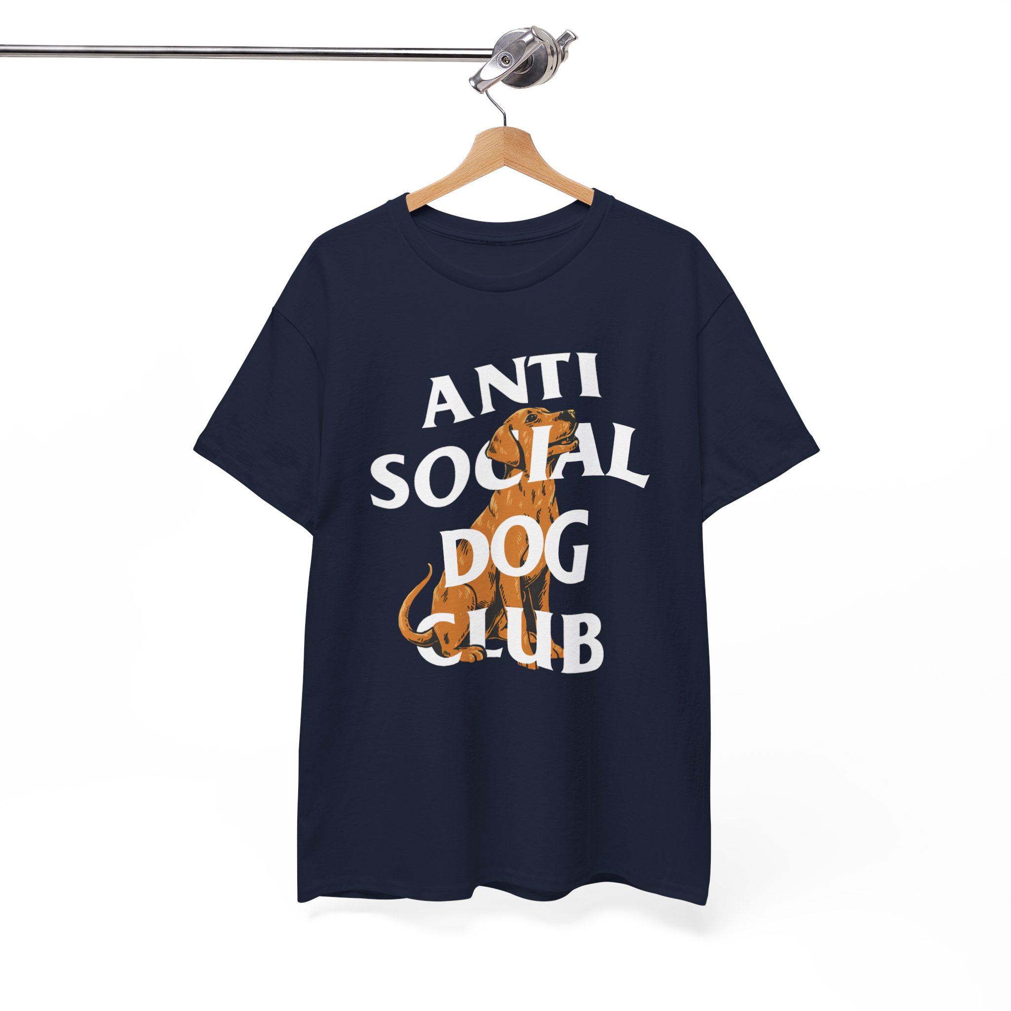 Anti Social Dog Club Funny T-Shirt - Image 4