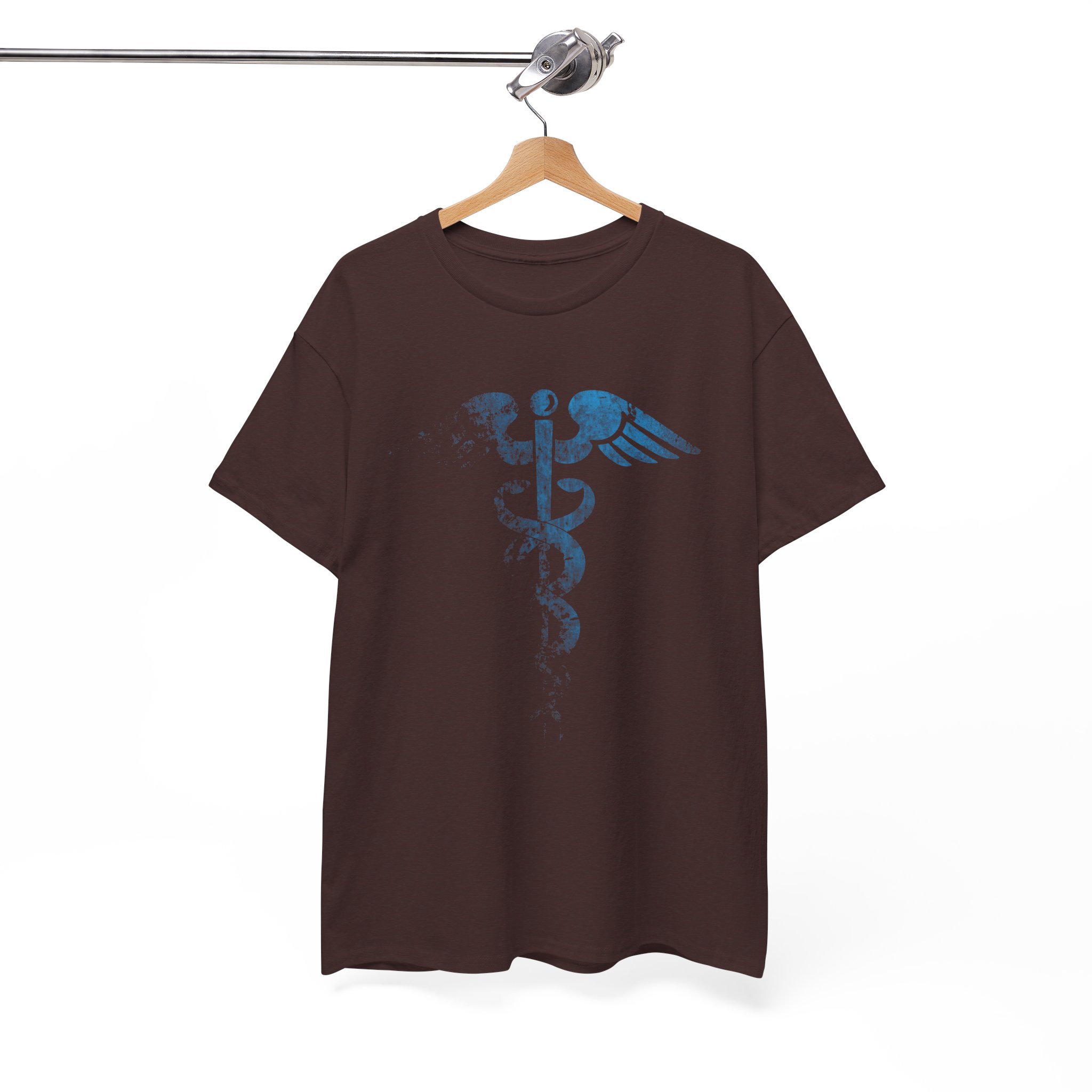 Caduceus Medical Vintage Blue Healthcare Nursing T‑Shirt - Image 2