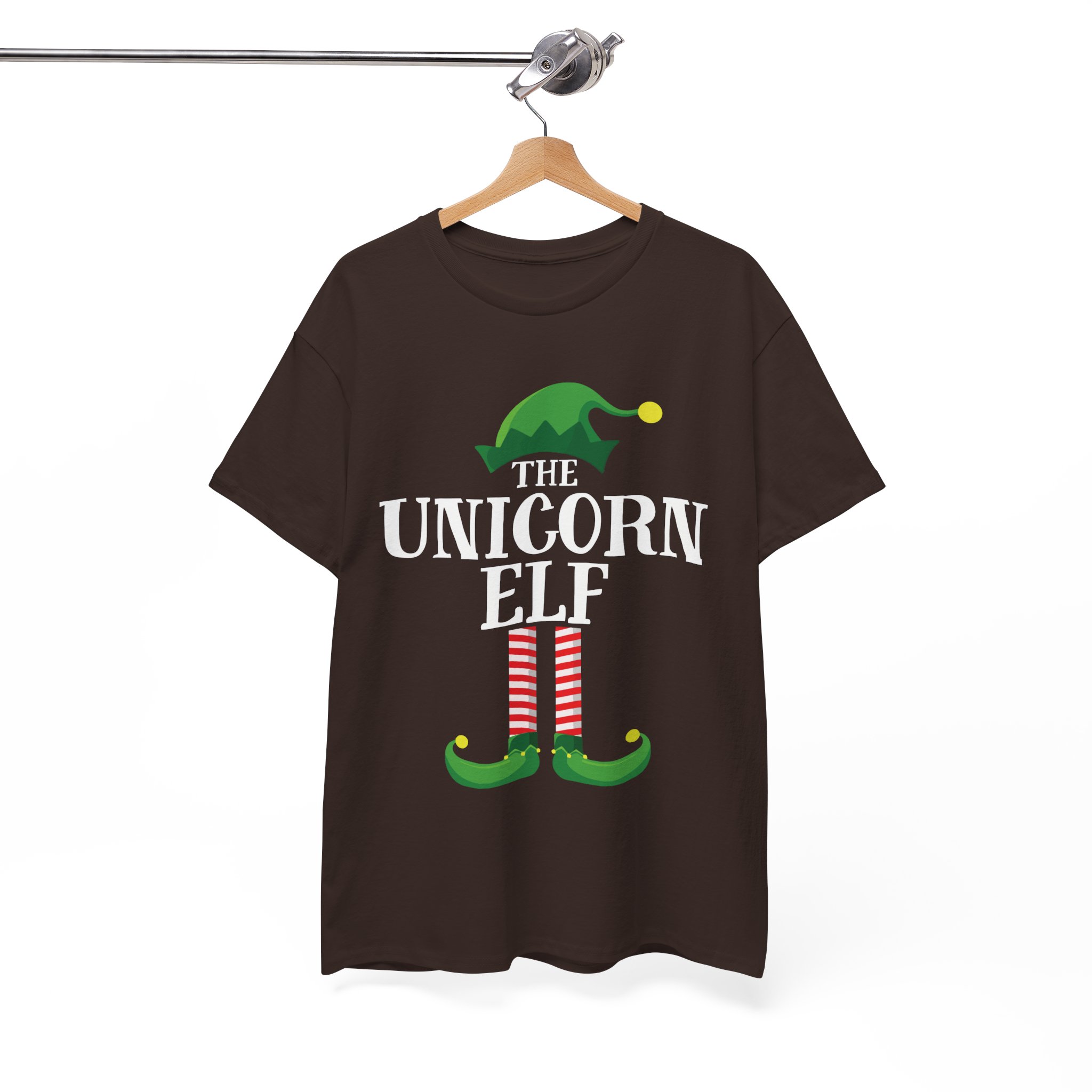 The Unicorn Elf Christmas Gift T-Shirt - Image 3